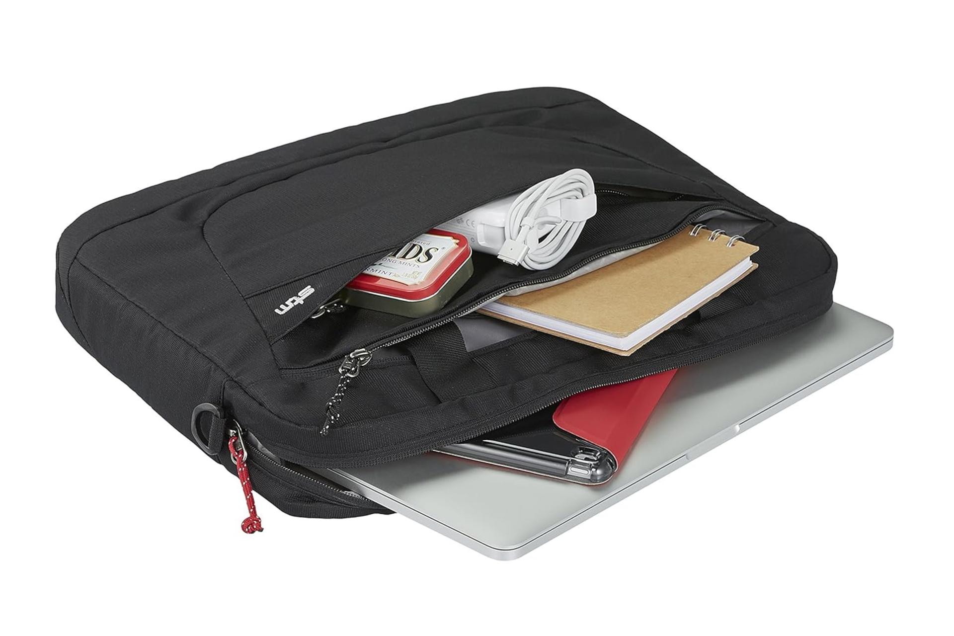 نمای داخل کیف لپ تاپ کیف لپ تاپ اس تی ام Swift مناسب 11 اینچ