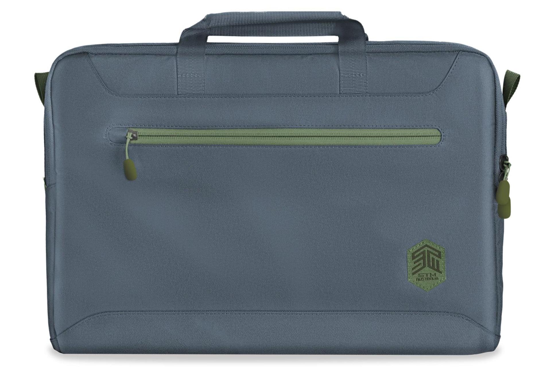 کیف لپ تاپ کیف لپ تاپ اس تی ام Eco Brief مناسب 15.6 اینچ رنگ آبی