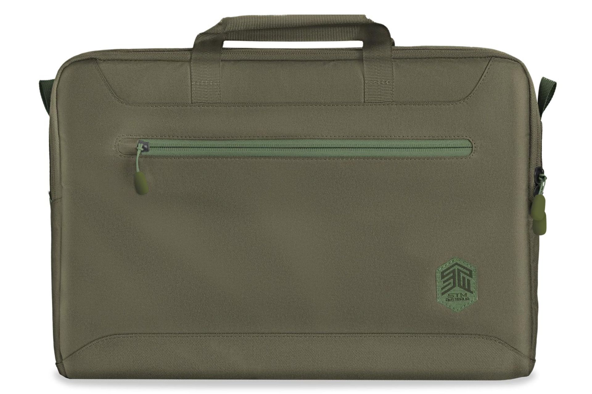 کیف لپ تاپ کیف لپ تاپ اس تی ام Eco Brief مناسب 15.6 اینچ رنگ سبز