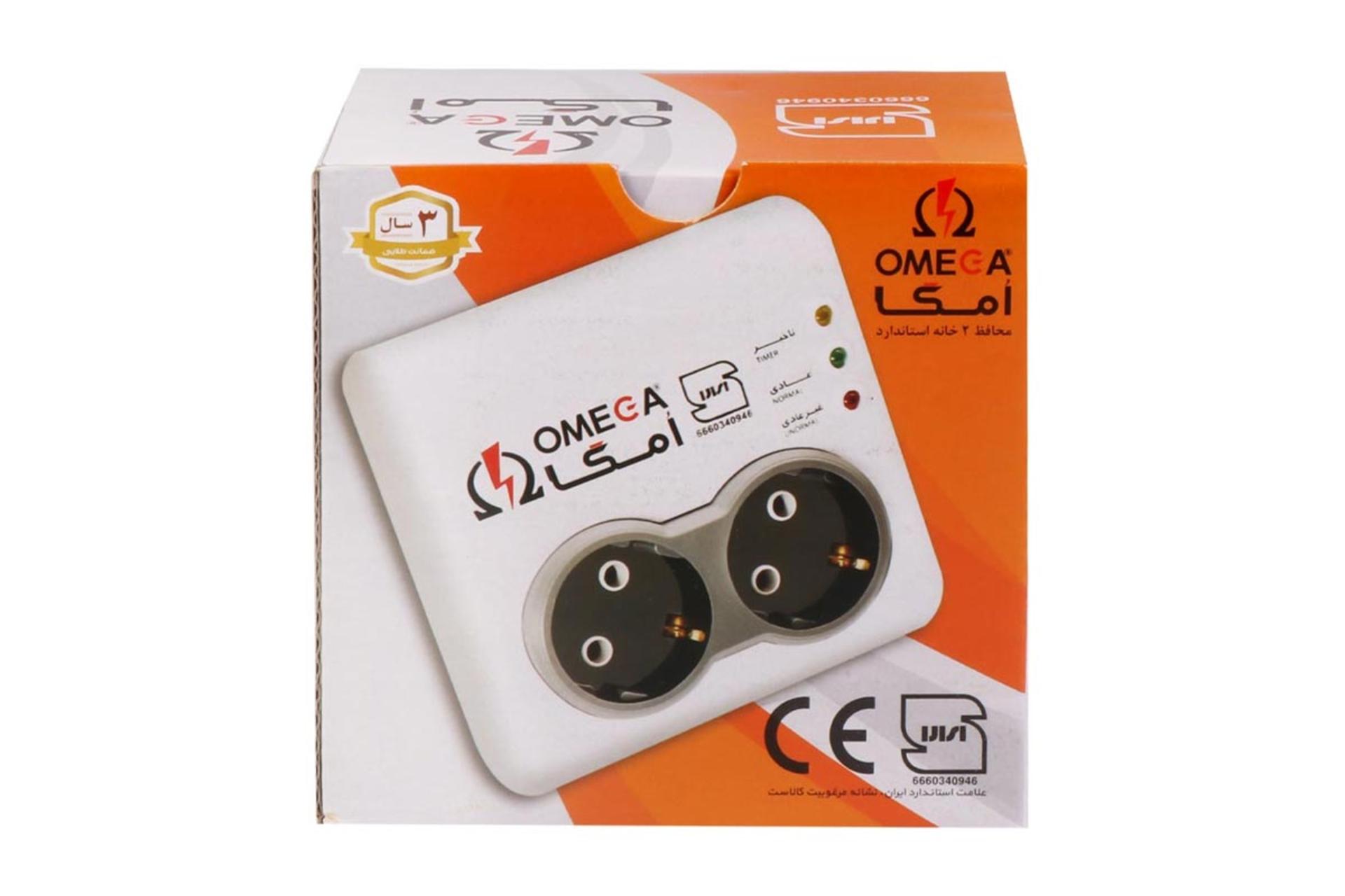 جعبه محافظ ولتاژ امگا مدل P2100