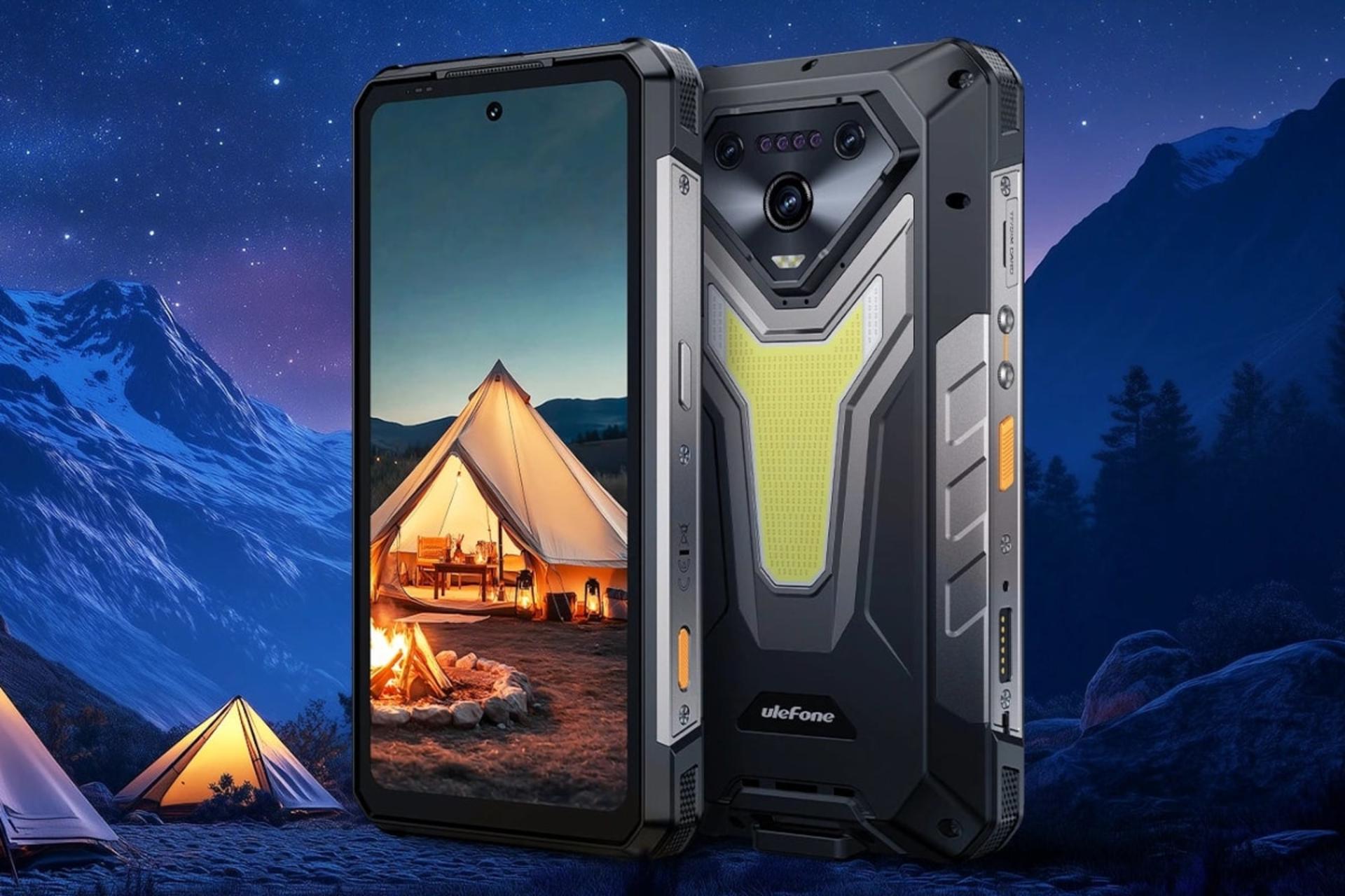 سمت راست گوشی موبایل آرمور 34 یولفون / Ulefone Armor 34