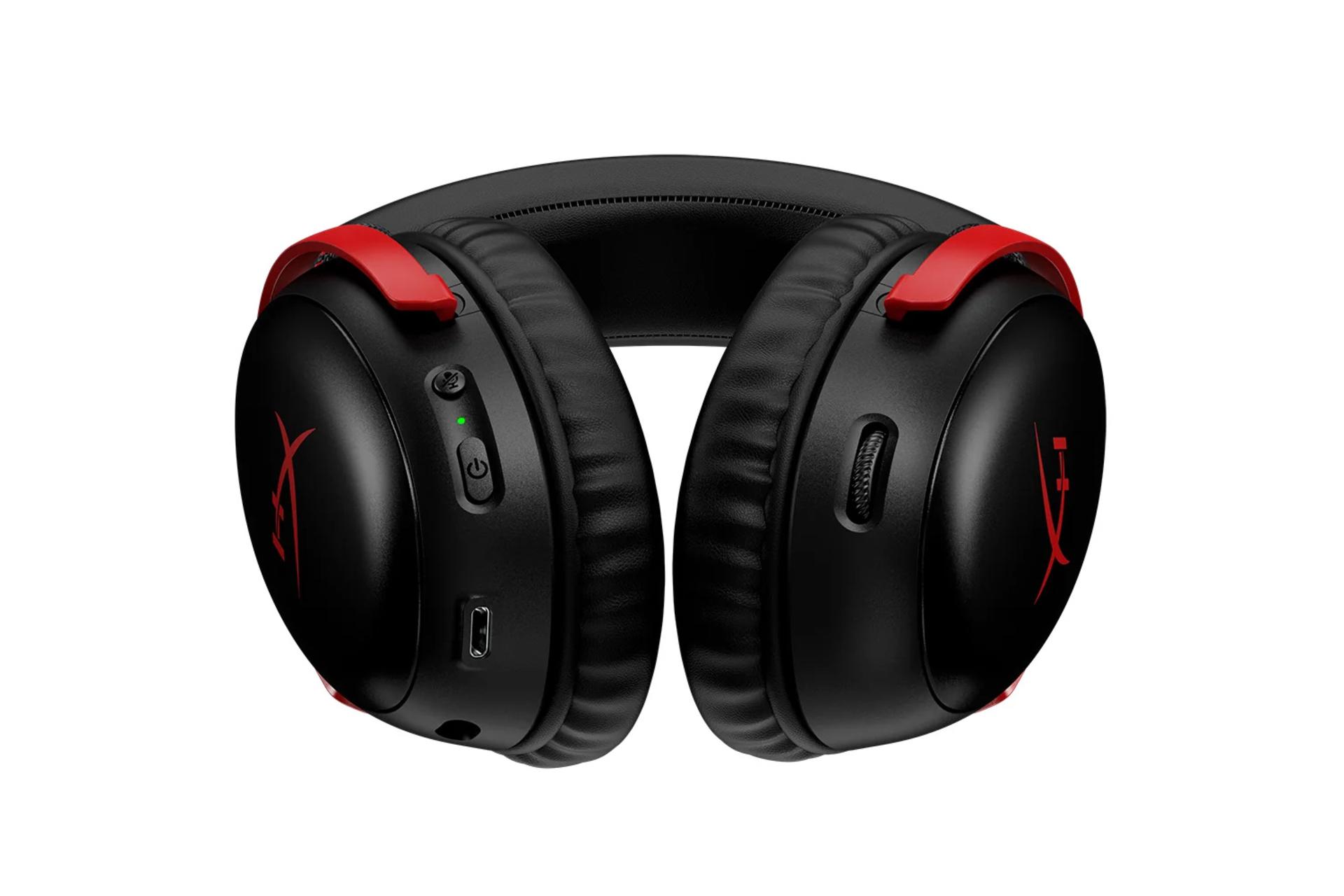 کانکتور و اتصال هدفون هایپر ایکس Cloud III Wireless