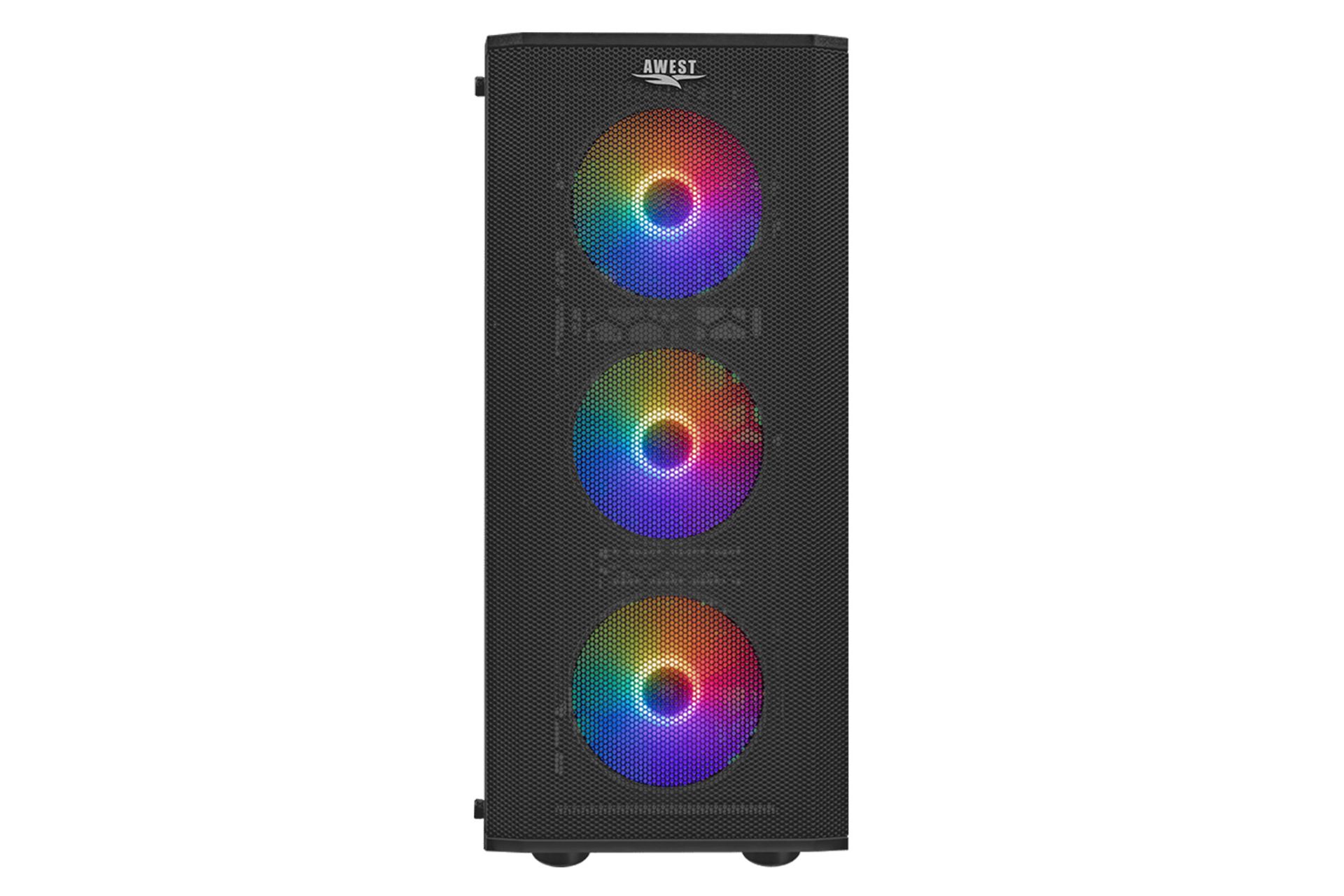 کیس کامپیوتر اوست GT-AV300-MB نمای جلو