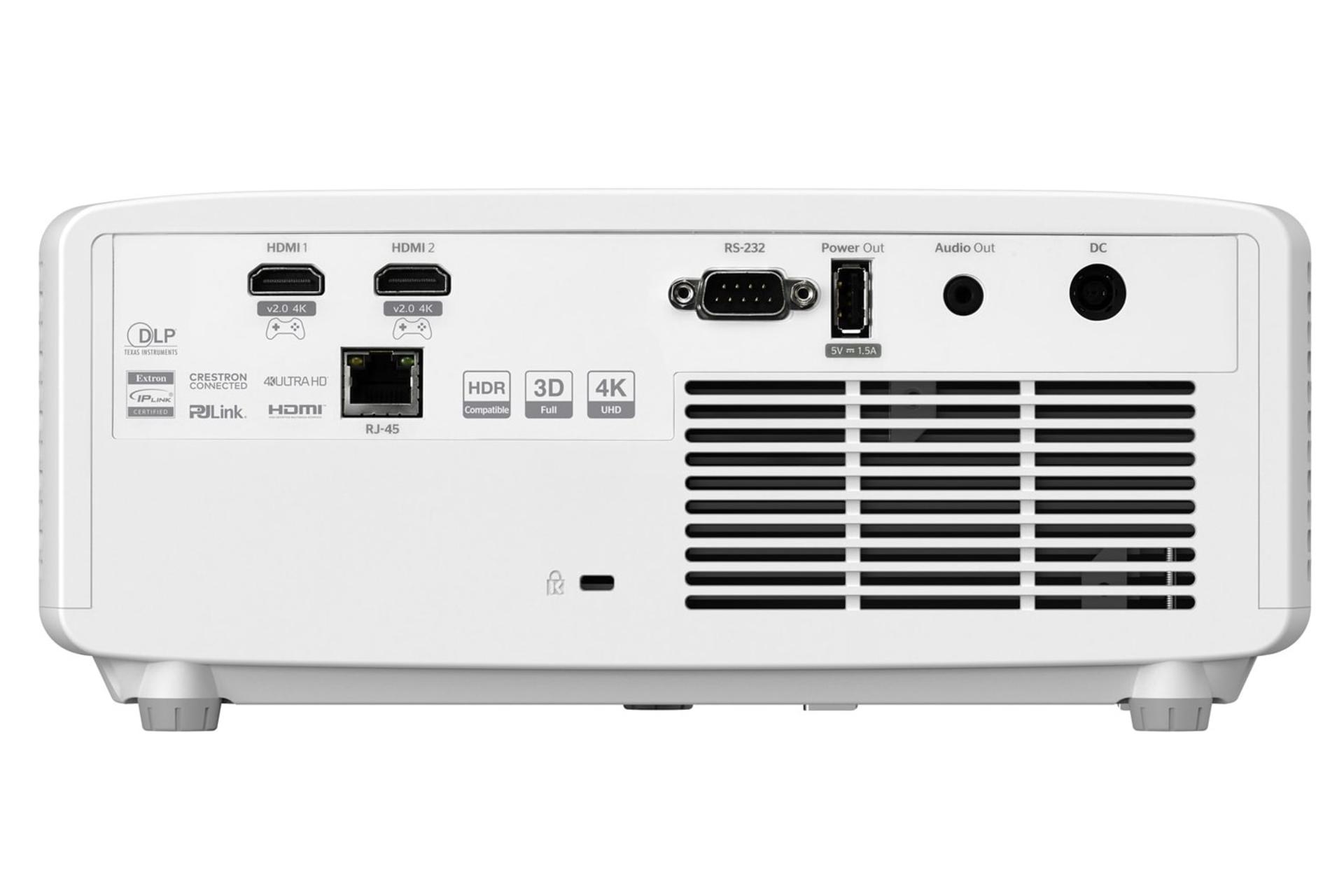 کانکتور و اتصال ویدیو پروژکتور اوپتوما UHZ66