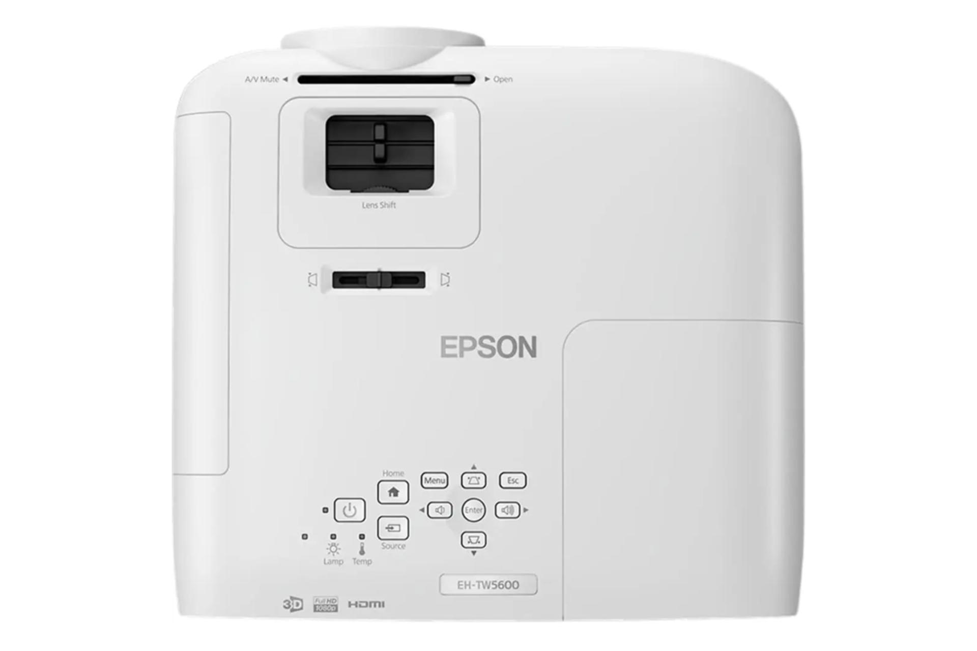 ویدیو پروژکتور اپسون EH-TW5600 نمای بالا