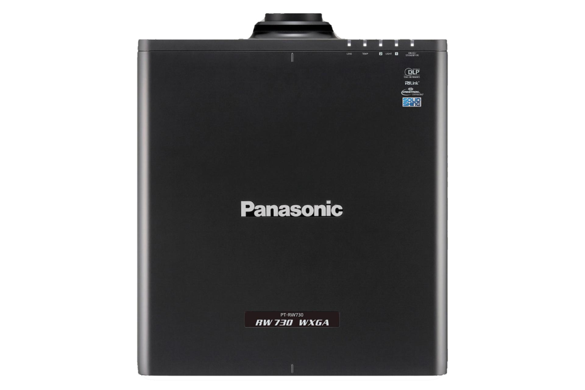 ویدیو پروژکتور پاناسونیک PT-RW730 نمای بالا