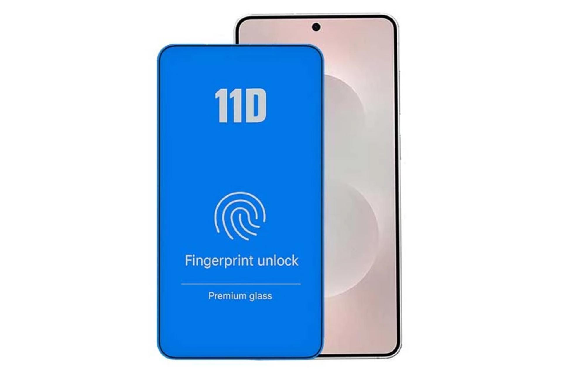 محافظ صفحه نمایش گوشی اپیکوی مدل 11D Blue ESD مناسب سامسونگ Galaxy S25 Plus / S25 Edge