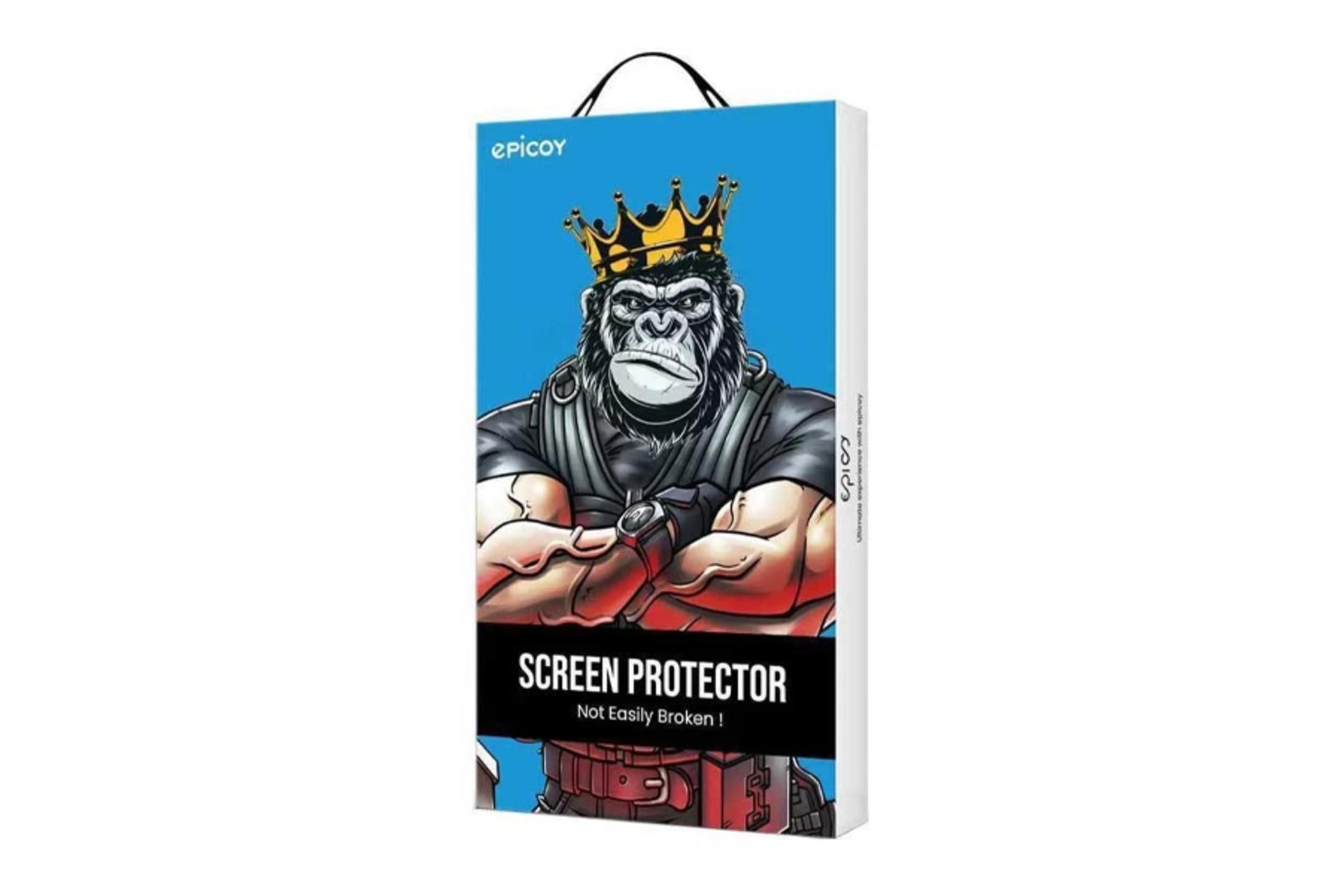 جعبه محافظ صفحه نمایش گوشی اپیکوی مدل 11D Blue ESD مناسب سامسونگ Galaxy S25 Plus / S25 Edge