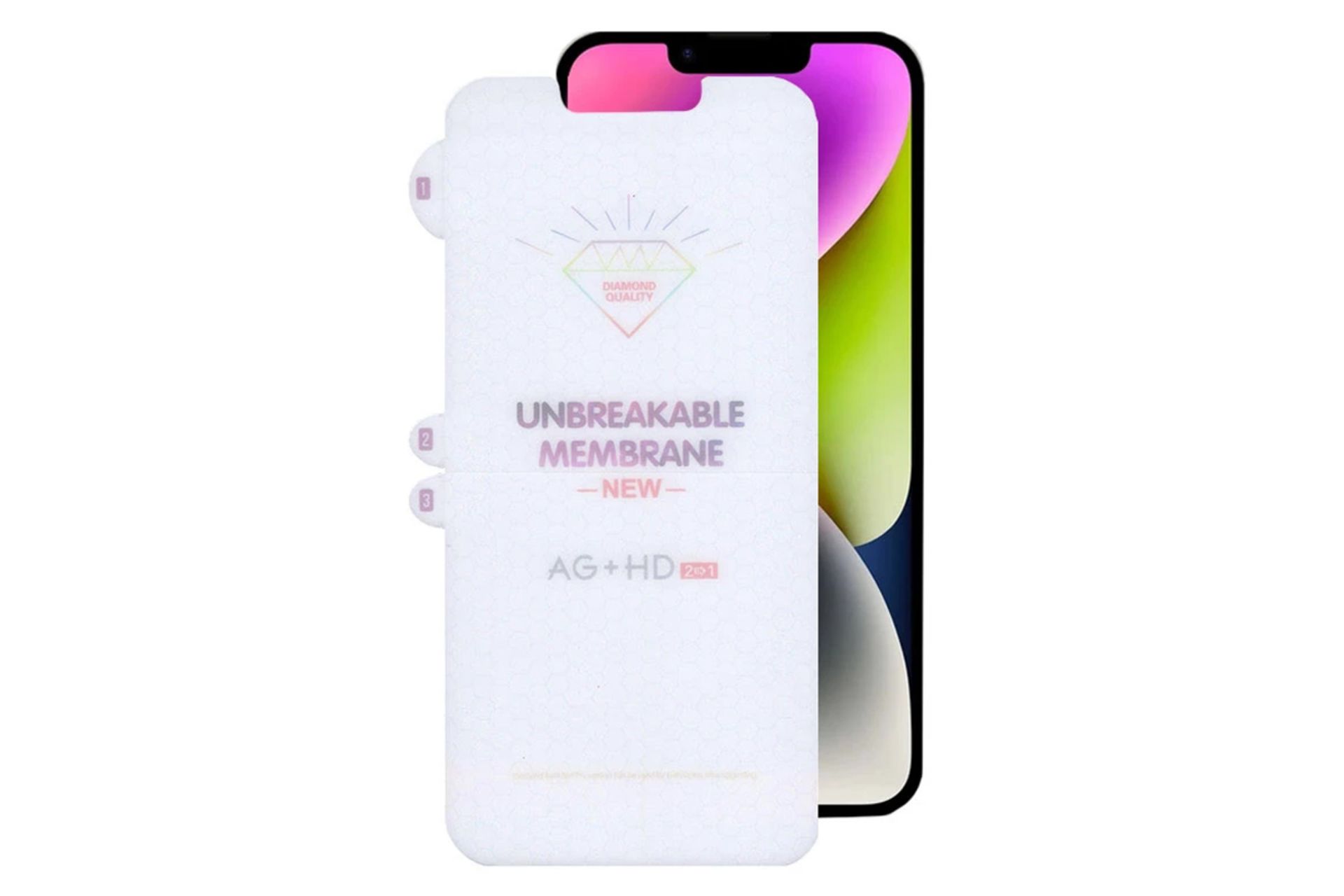 محافظ صفحه نمایش گوشی بوف مدل Hydrogel-Double-G مناسب اپل iPhone 13