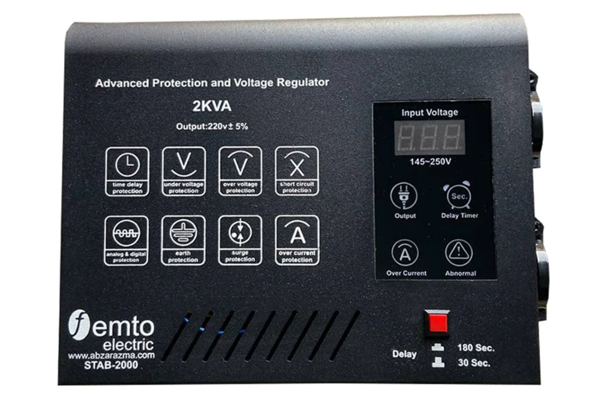 ولتاژ استابلایزر فمتو الکتریک مدل STAB-2000