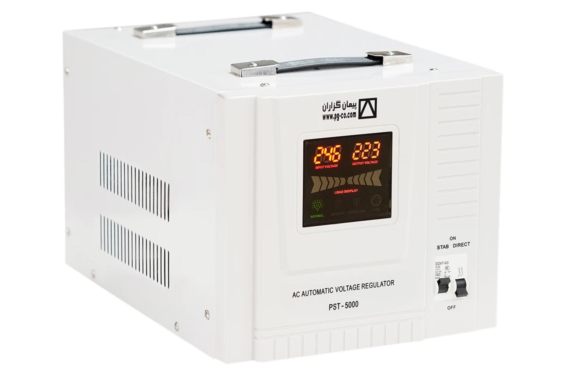 مرجع متخصصين ايران نماي سمت چپ استابلايزر پيمان گزاران مدل PST-5000
