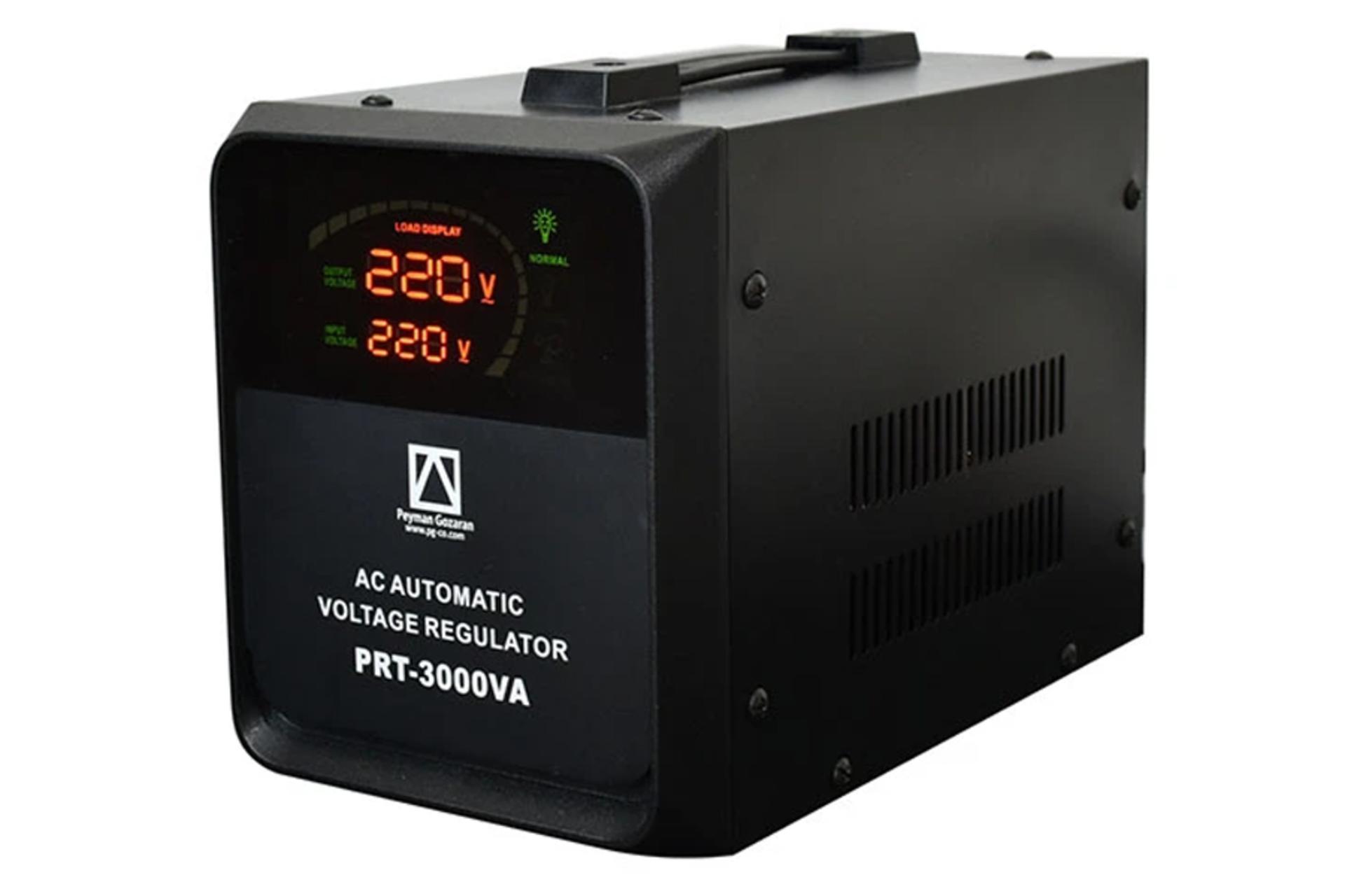 نمای سمت راست استابلایزر پیمان گزاران مدل PRT-3000