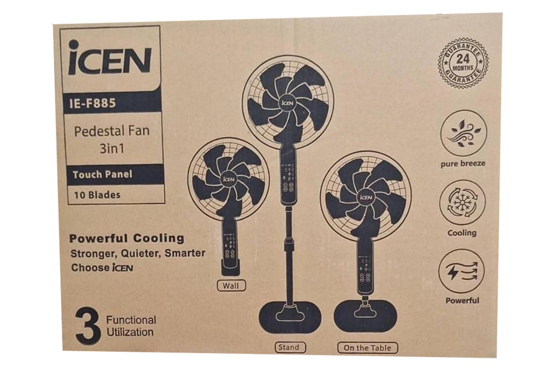 جعبه پنکه آیسن IE-F885