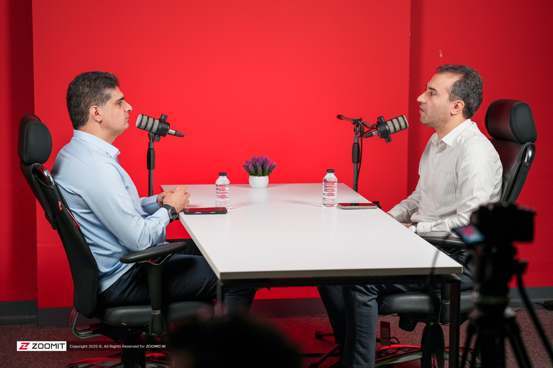 امیرحسین راد، مدیرعامل نوبیتکس و مسعود یوسف‌نژاد، مدیرعامل زومیت