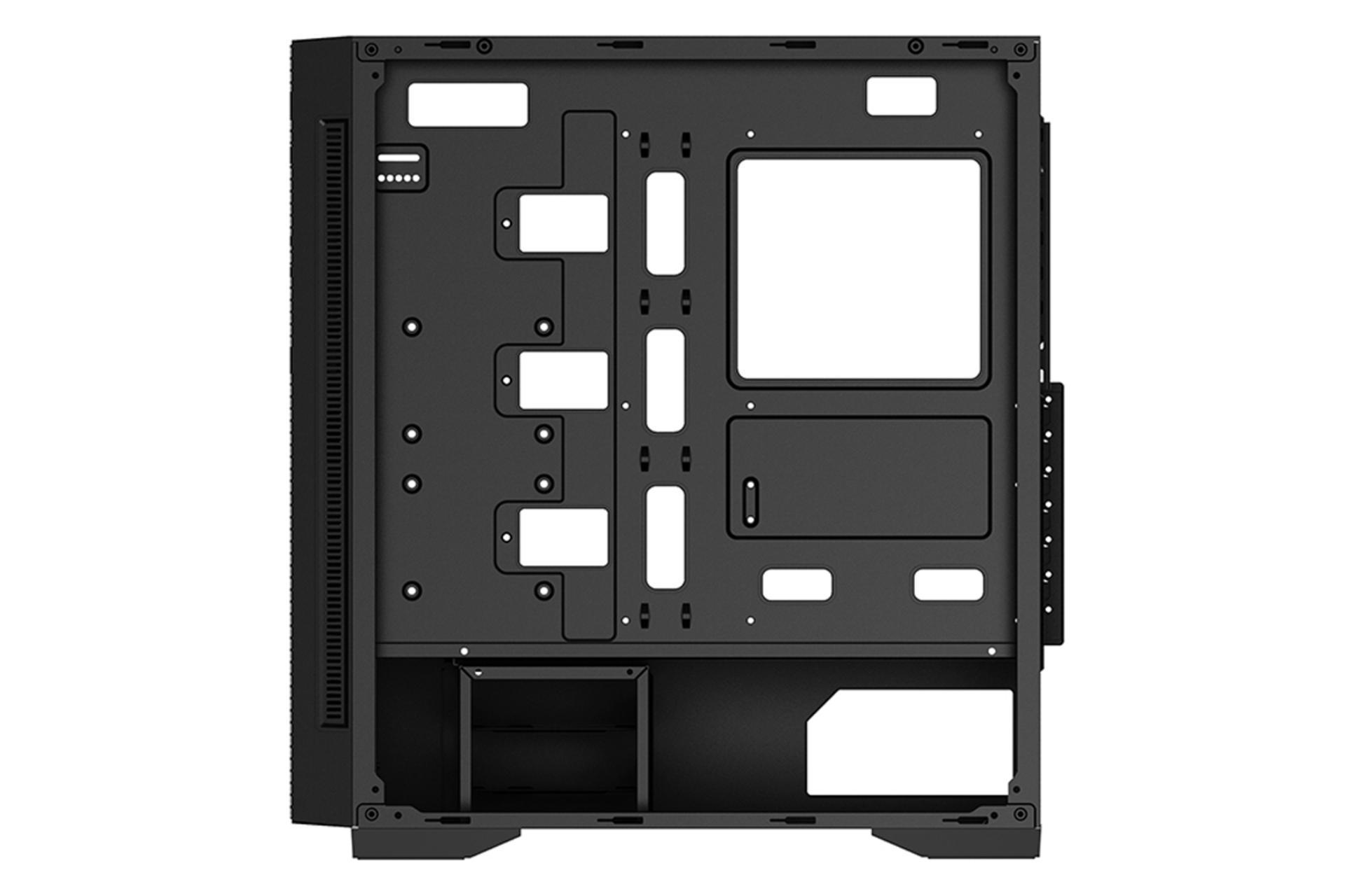 نمای داخل کیس کامپیوتر دیپ کول MATREXX 55 MESH