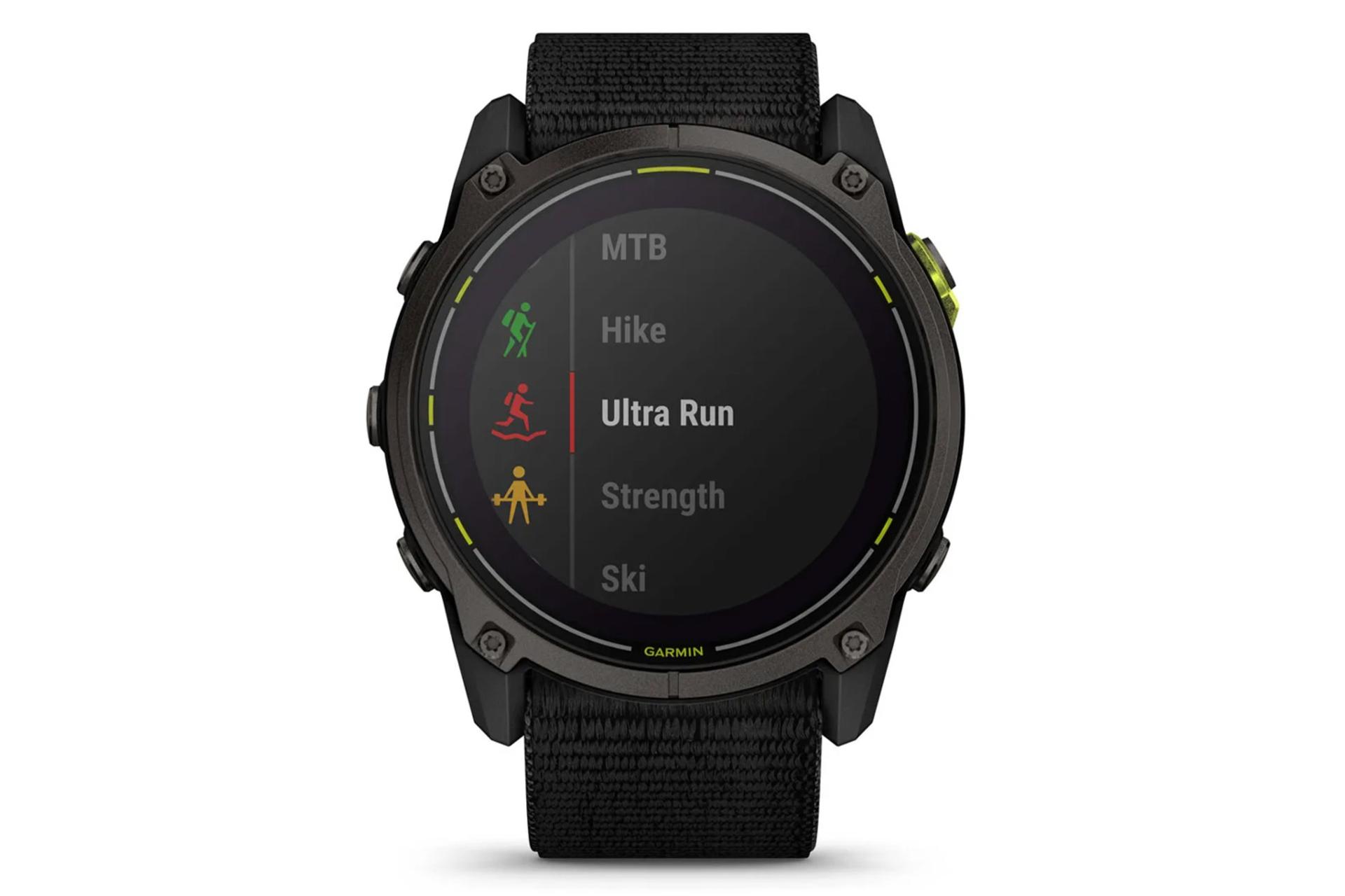 ساعت هوشمند گارمین Enduro 3 نمای جلو
