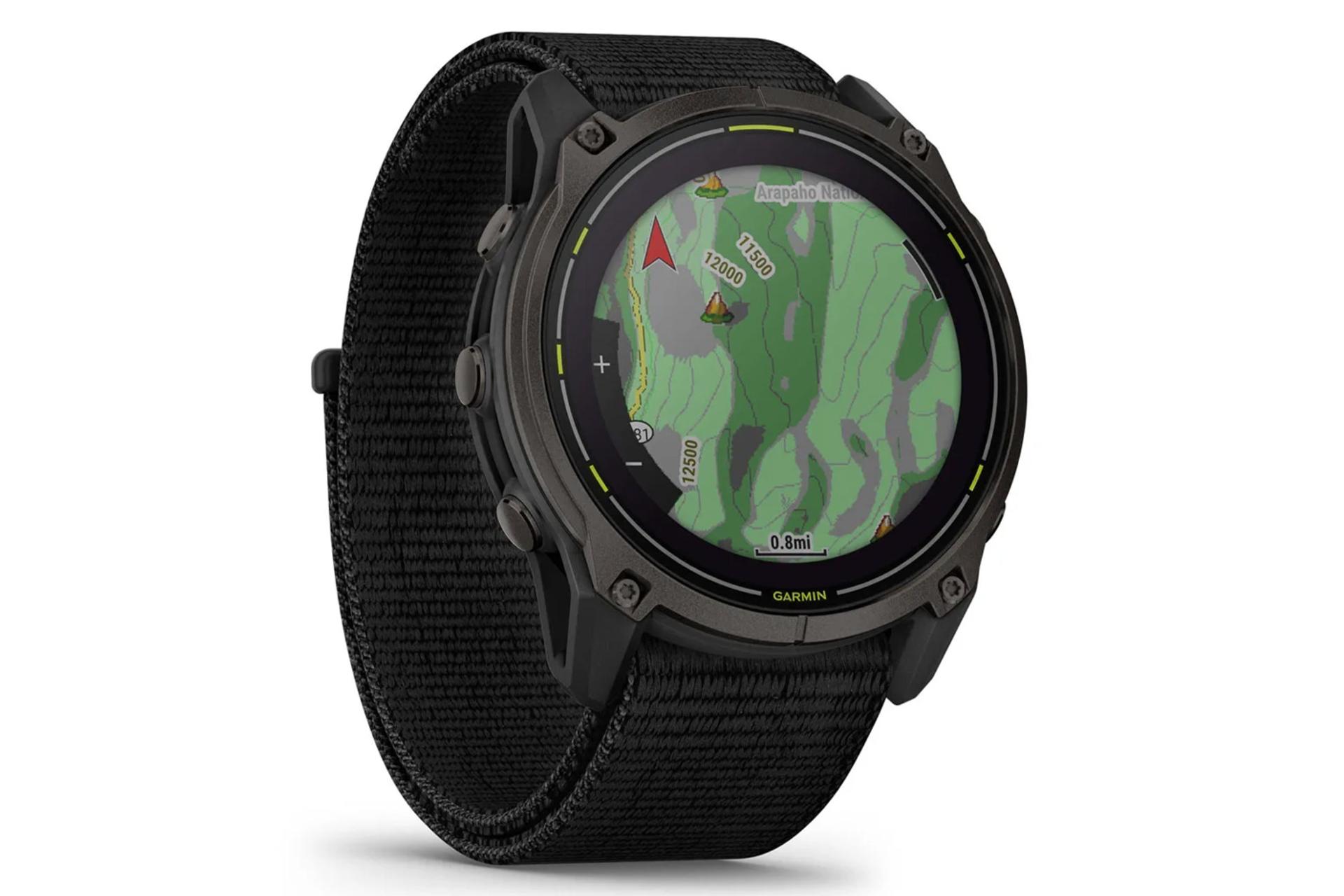 ابعاد و اندازه ساعت هوشمند گارمین Enduro 3