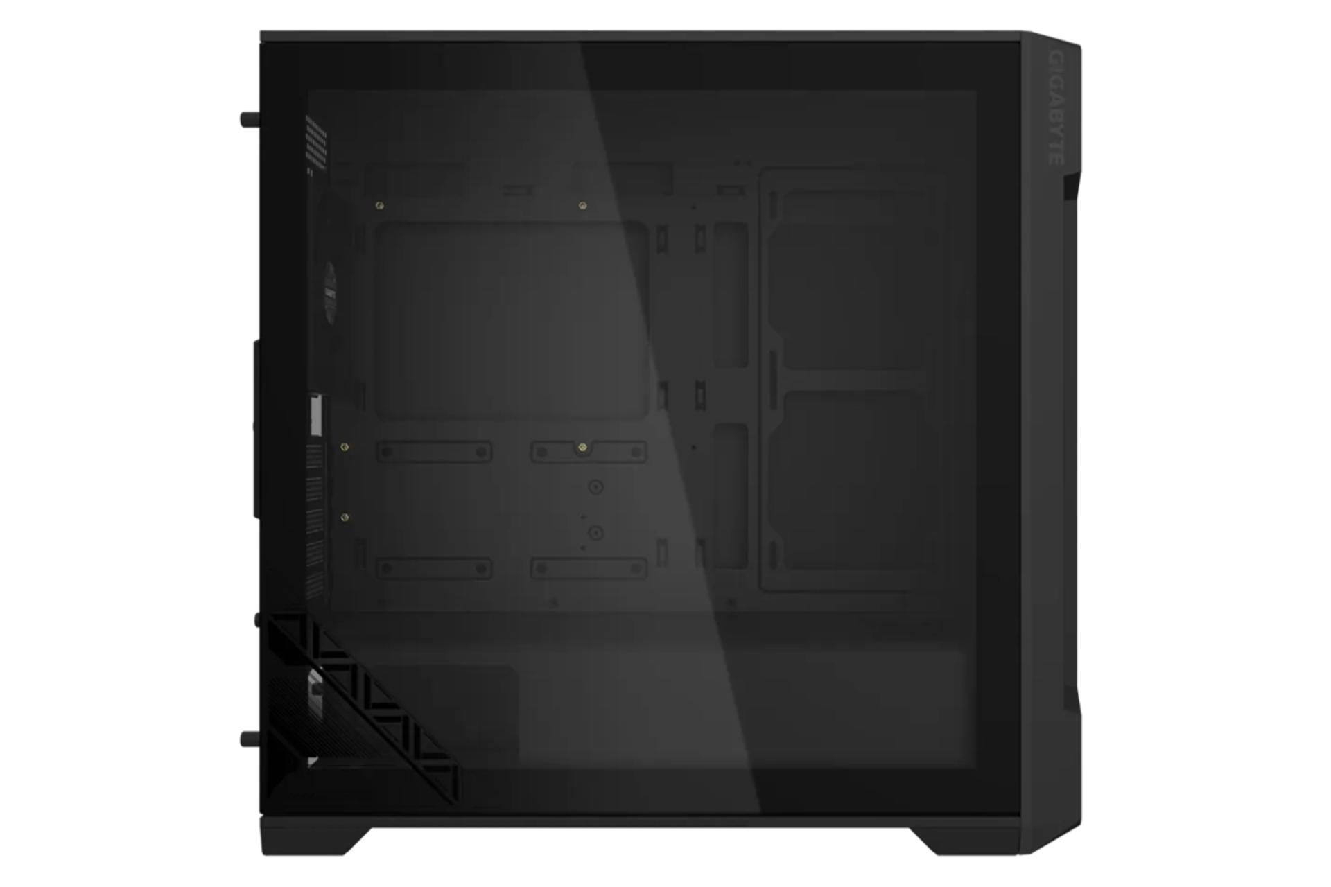 نمای سمت چپ کیس کامپیوتر گیگابایت C102 GLASS