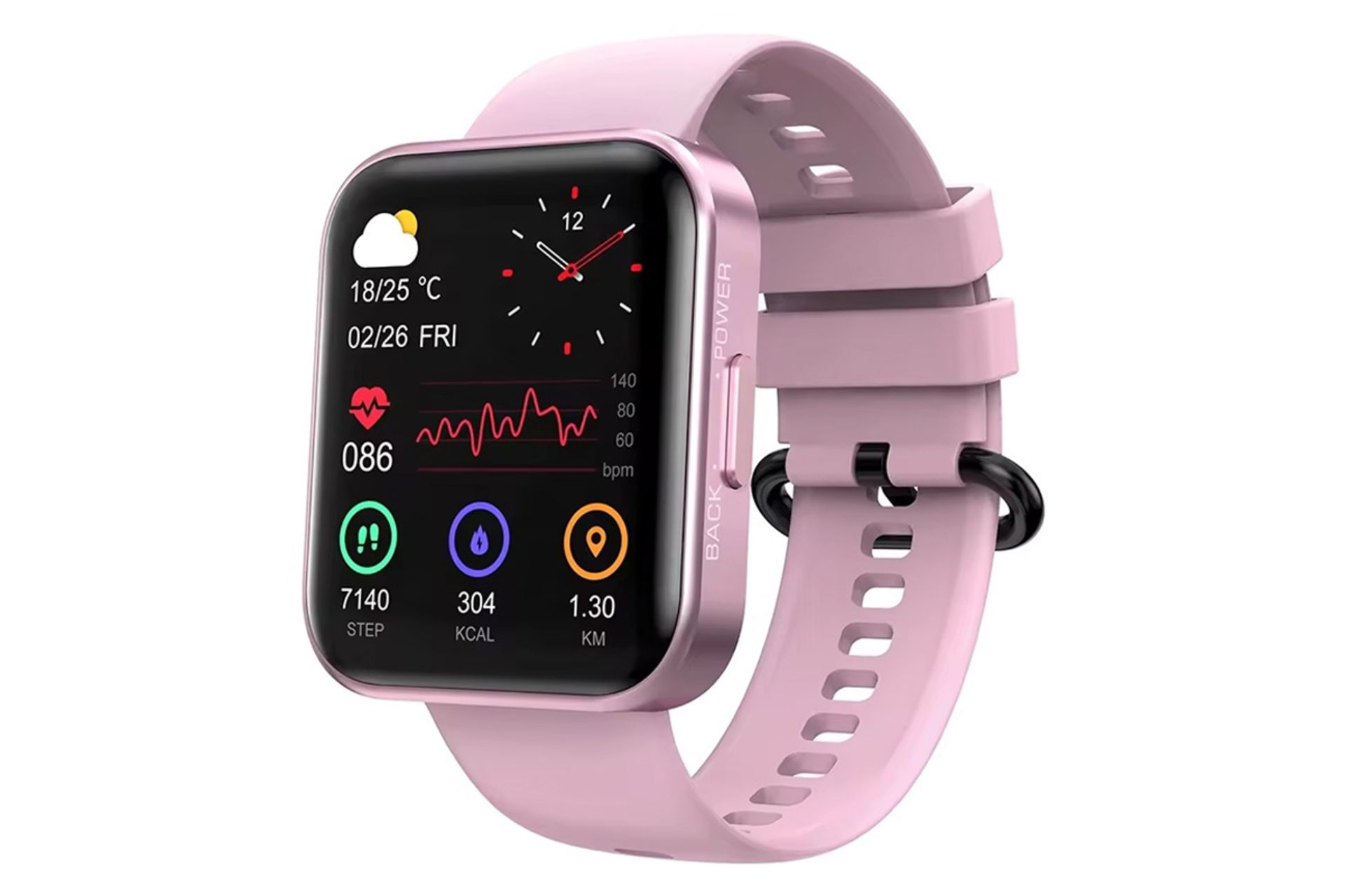 ساعت هوشمند کازپت MAGIC 3 رنگ صورتی