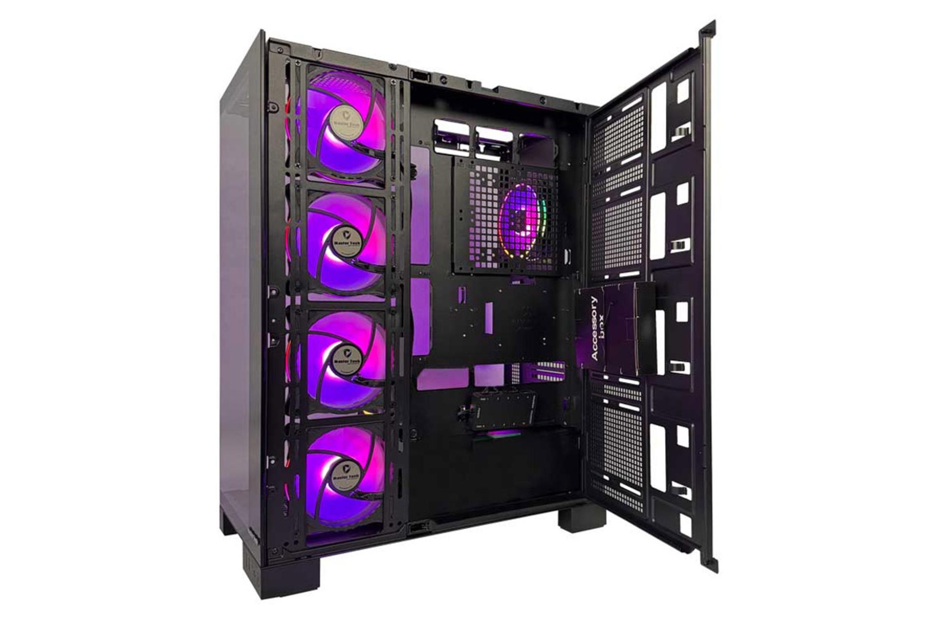 نمای داخل کیس کامپیوتر مستر تک MEGABOX