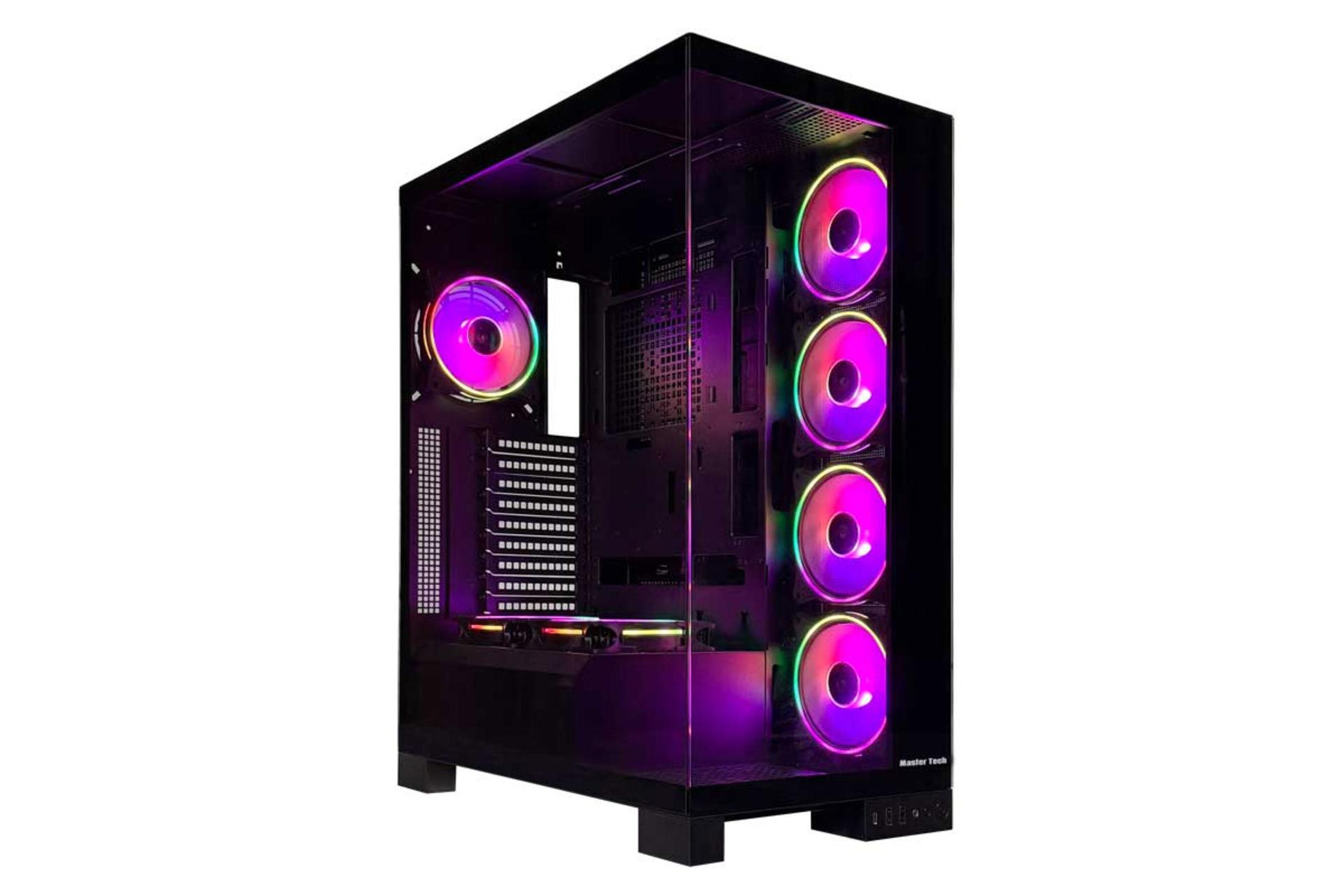 مرجع متخصصين ايران نماي سمت چپ كيس كامپيوتر مستر تك MEGABOX