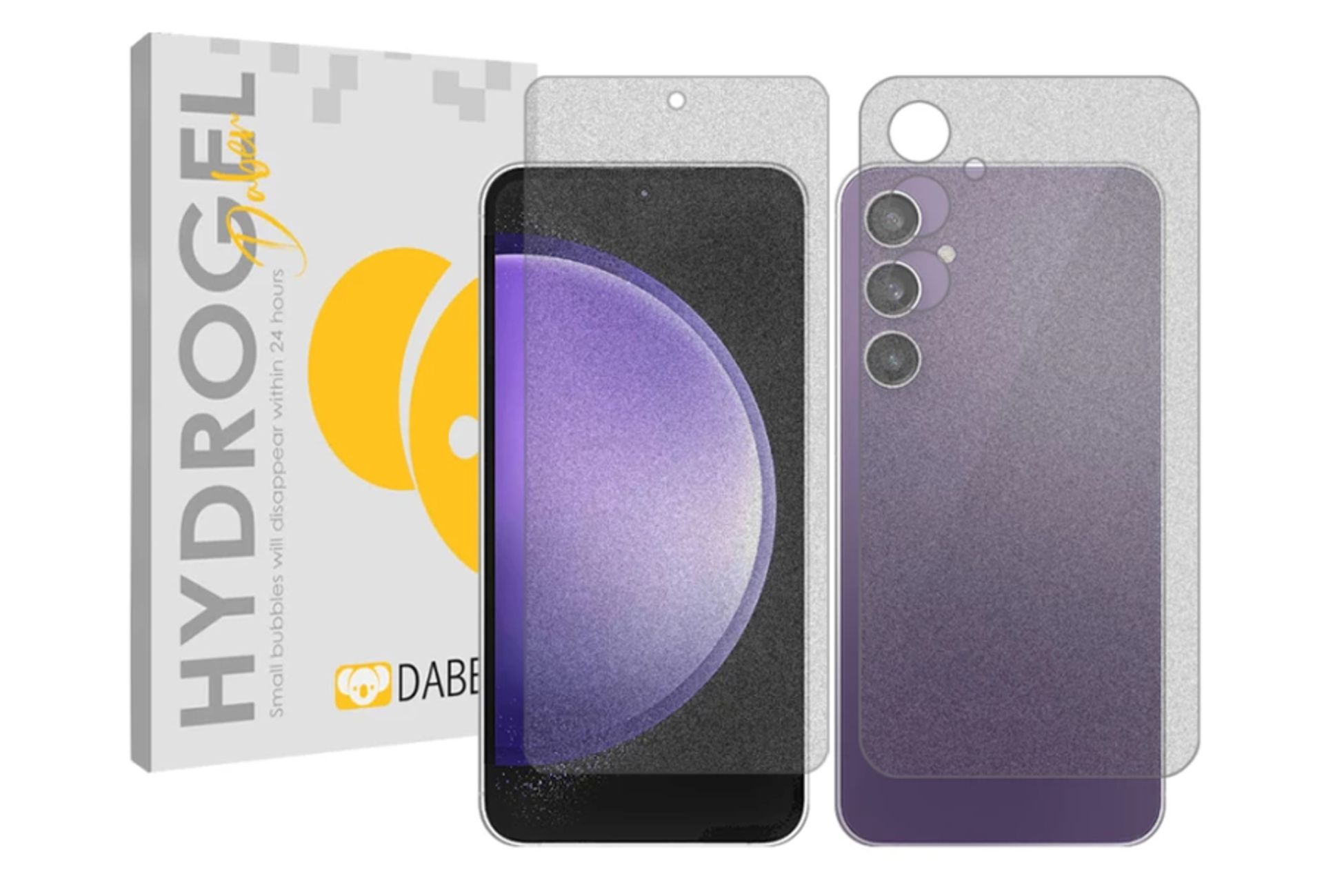 محافظ صفحه نمایش گوشی دبن مدل Tough مات مناسب سامسونگ Galaxy S23 FE به همراه محافظ پشت گوشی