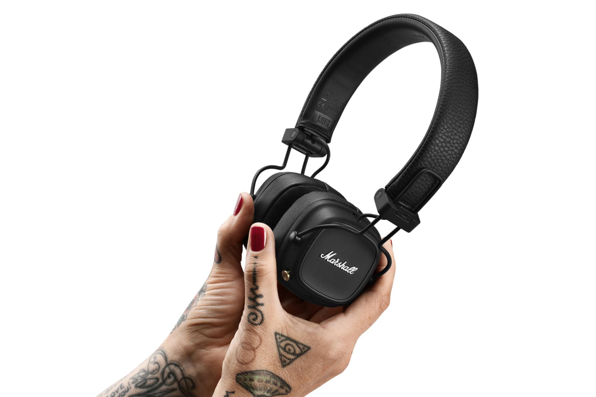 ابعاد و اندازه هدفون مارشال Major IV