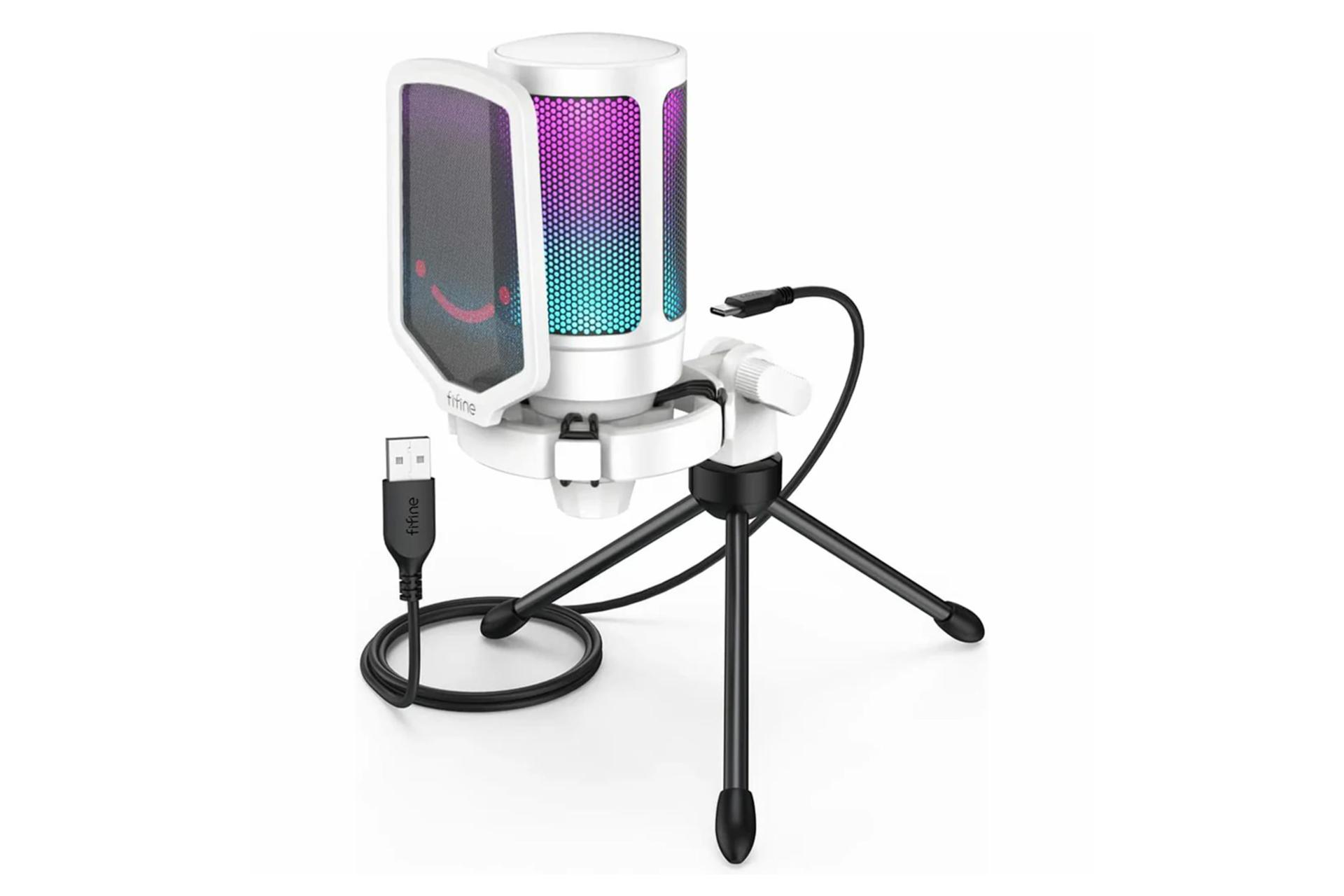 میکروفون فی فاین A6V رنگ سفید