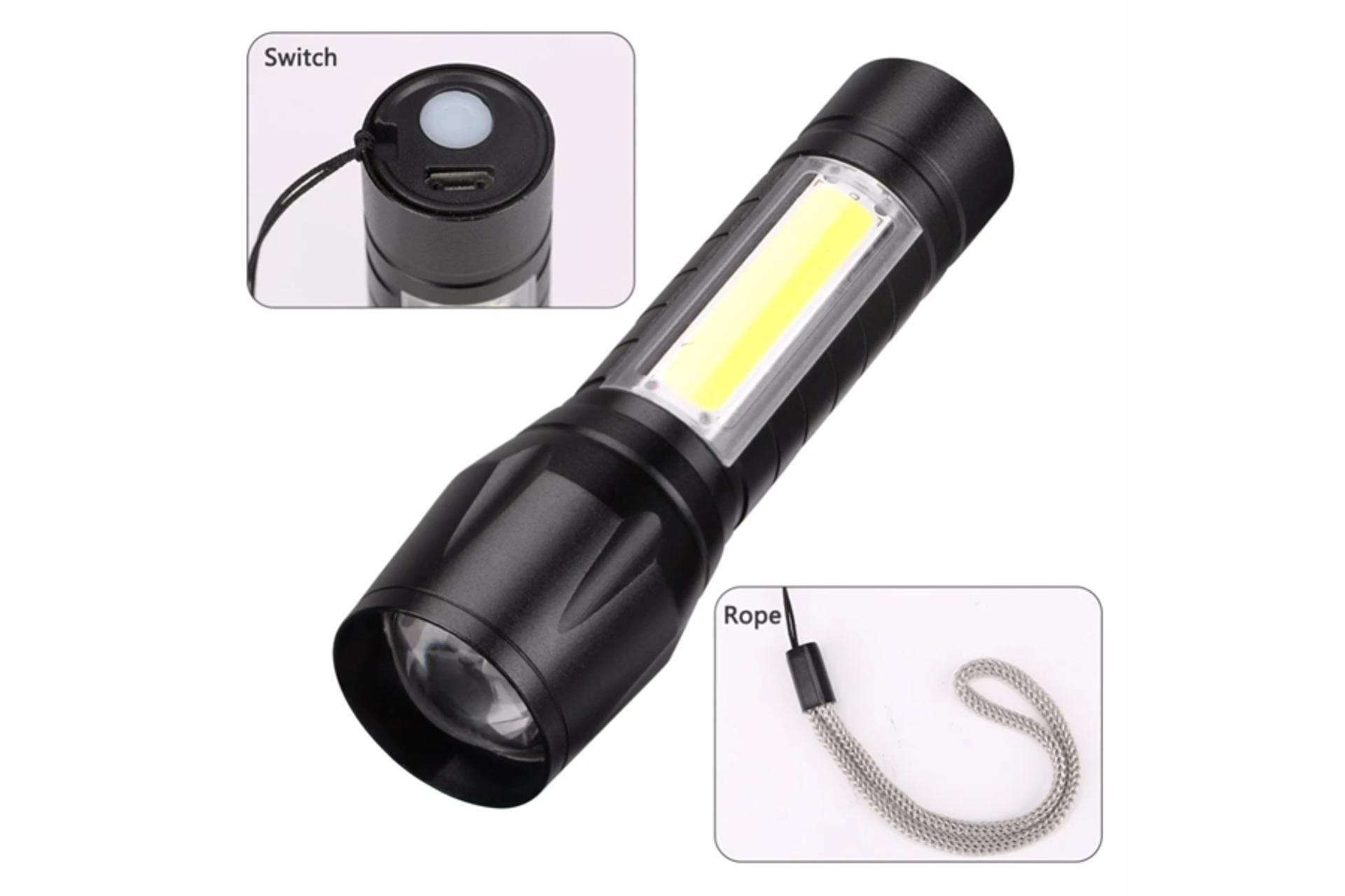 شارژدهی چراغ قوه TBV21