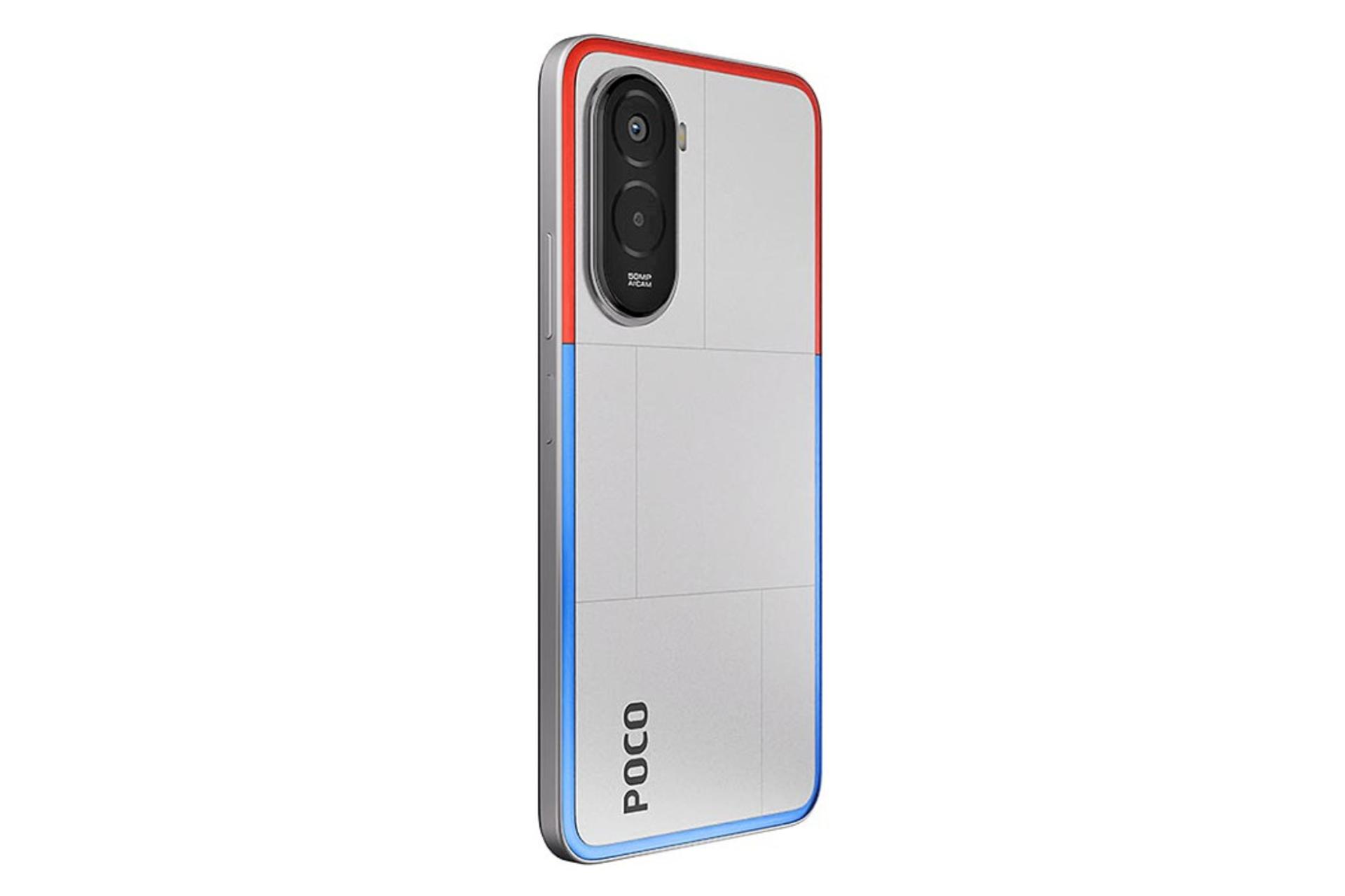پنل پشت گوشی موبایل پوکو M7 شیائومی 4G نقره ای / Xiaomi Poco M7 4G