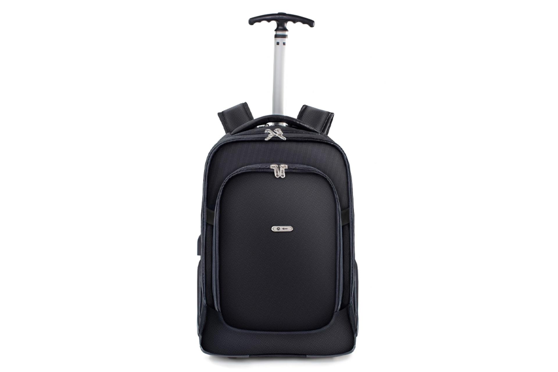 کیف لپ تاپ کوله پشتی لپ تاپ نیلپر توریستر مایان NTLB113 مناسب 15.6 اینچ  رنگ مشکی