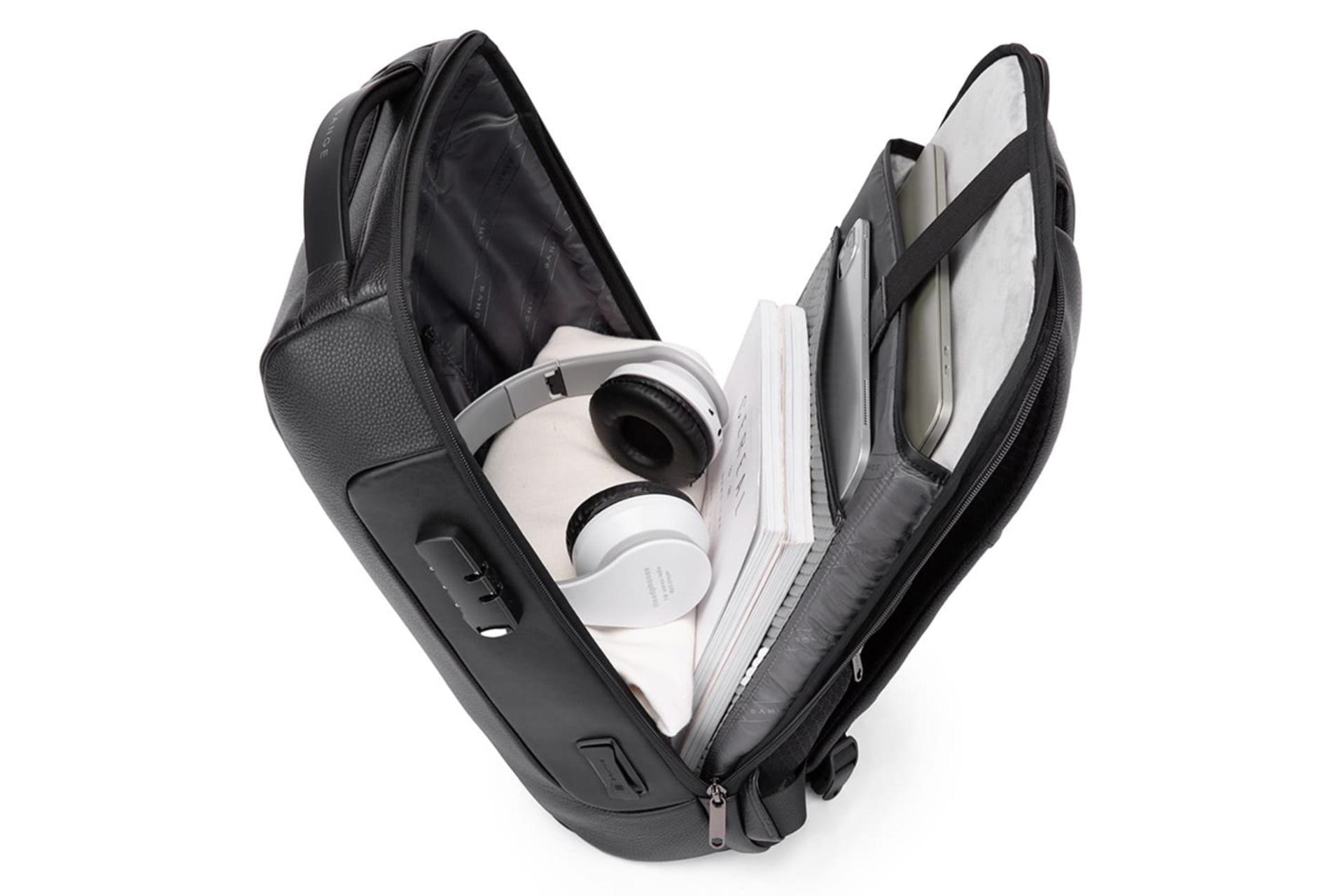 کیف لپ تاپ کوله پشتی لپ تاپ بنج 6622 مناسب 15.6 اینچ