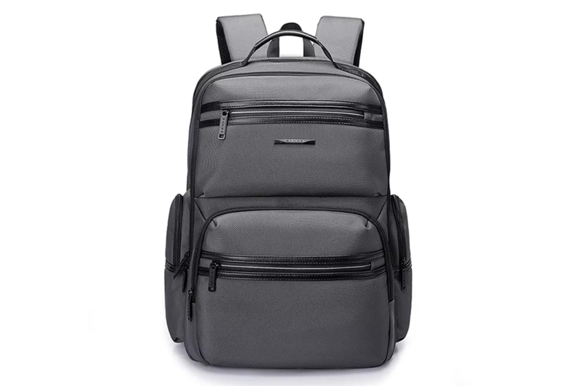 کیف لپ تاپ کوله پشتی لپ تاپ بنج 2601 مناسب 15.6 اینچ رنگ خاکستری