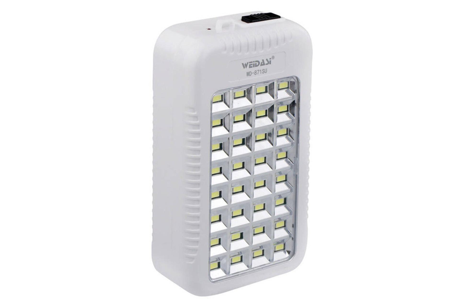 چراغ اضطراری ویداسی 871SU رنگ سفید