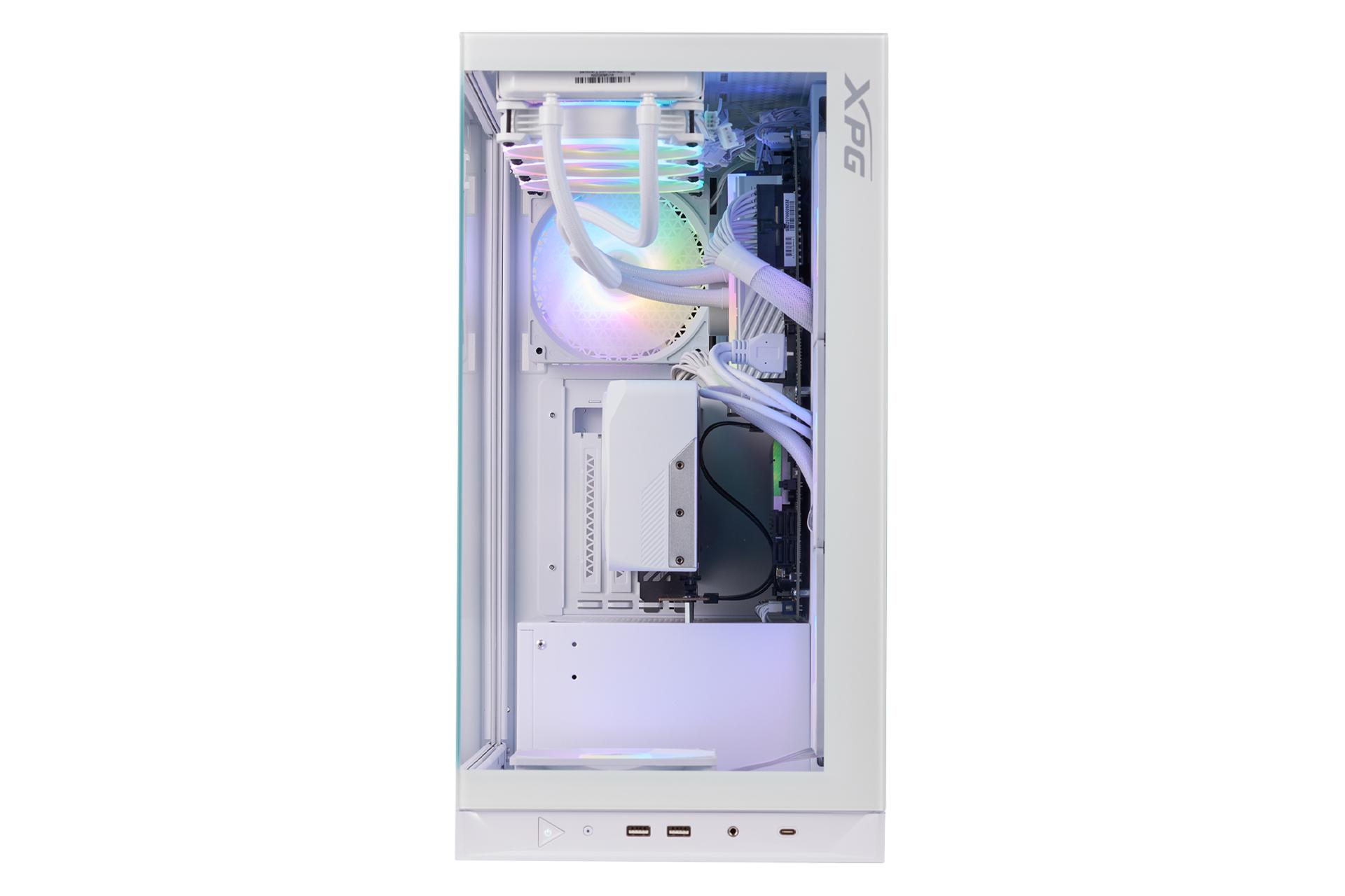 کیس کامپیوتر ای دیتا XPG INVADER X نمای روبرو