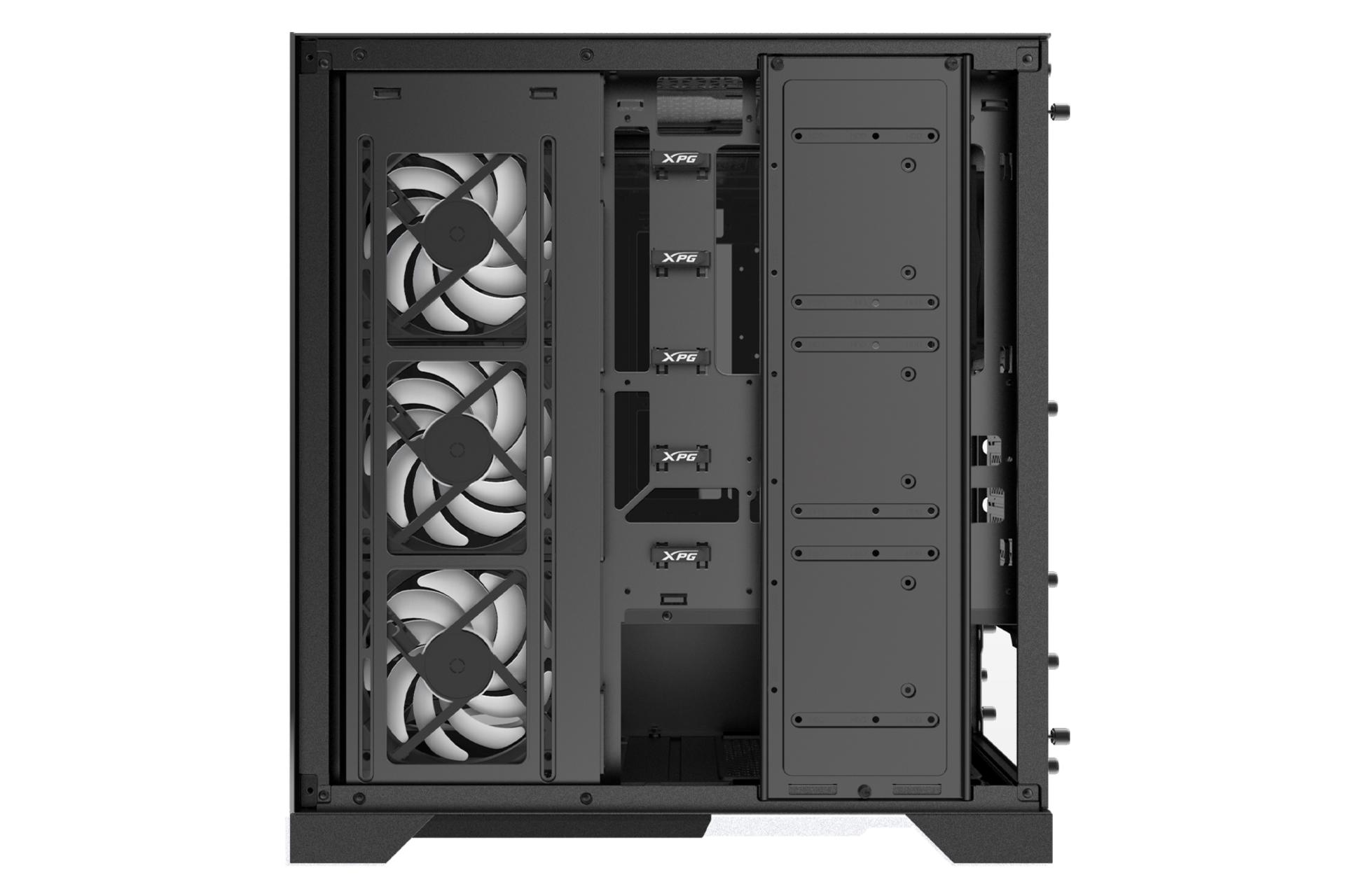 نمای کنار کیس کامپیوتر ای دیتا XPG INVADER X