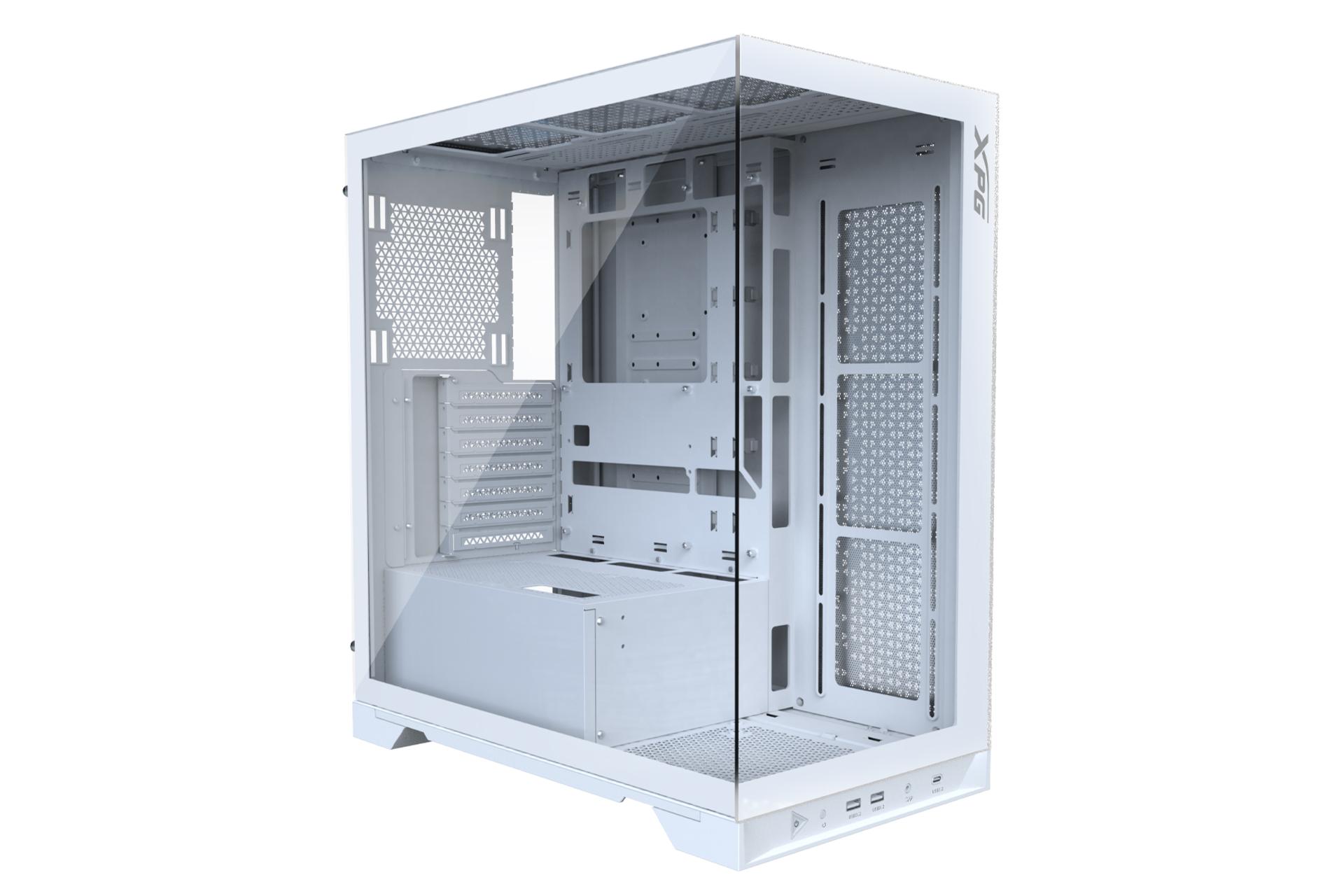 کیس کامپیوتر ای دیتا XPG INVADER X رنگ سفید