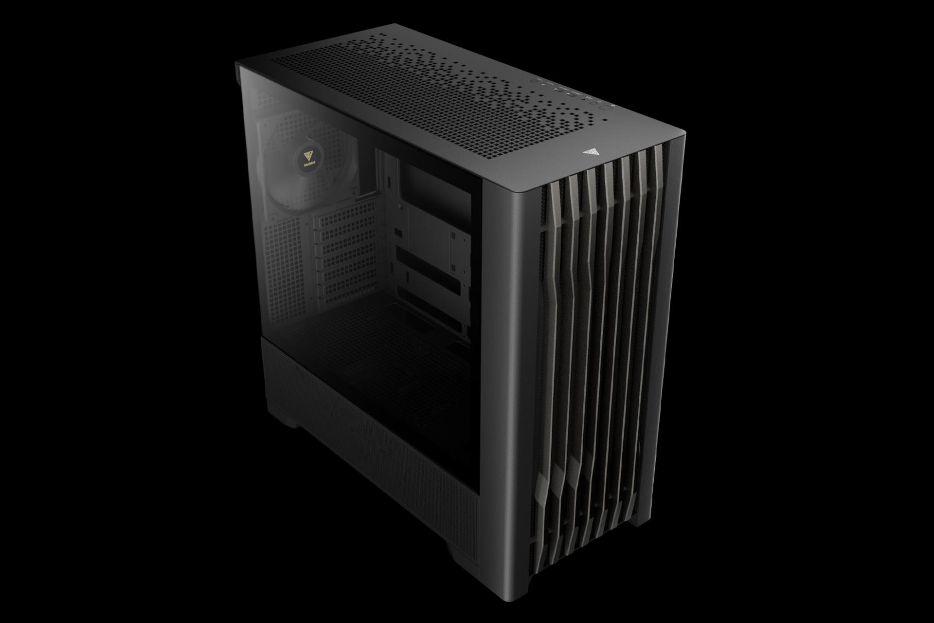 نمای سمت چپ کیس کامپیوتر گیم دیاس ATHENA P3