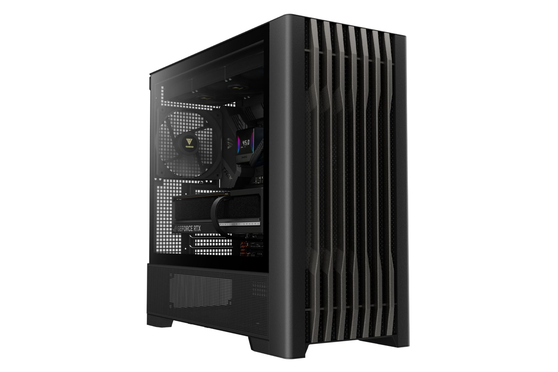 کیس کامپیوتر گیم دیاس ATHENA P3 رنگ مشکی