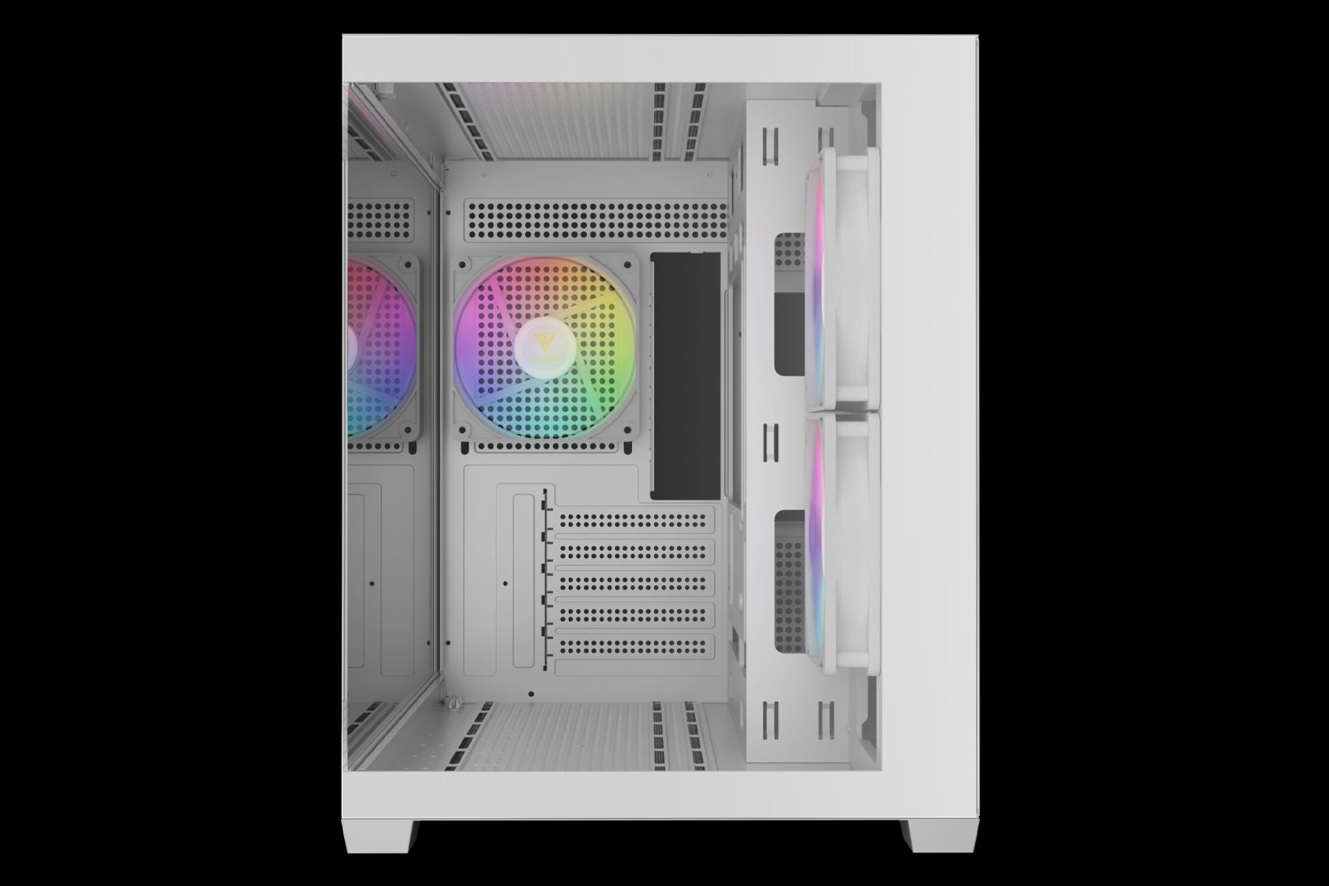 کیس کامپیوتر گیم دیاس AURA GC10M ARGB نمای روبرو