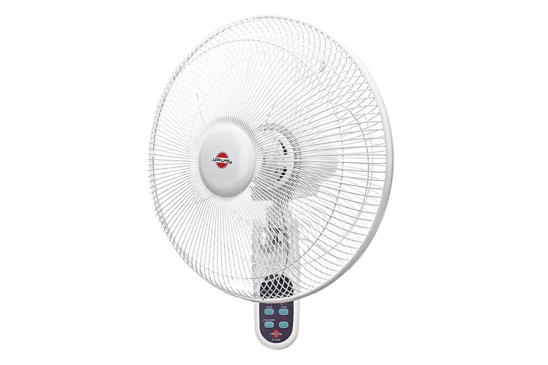 ابعاد و اندازه پنکه پارس خزر مدل ES-7020R