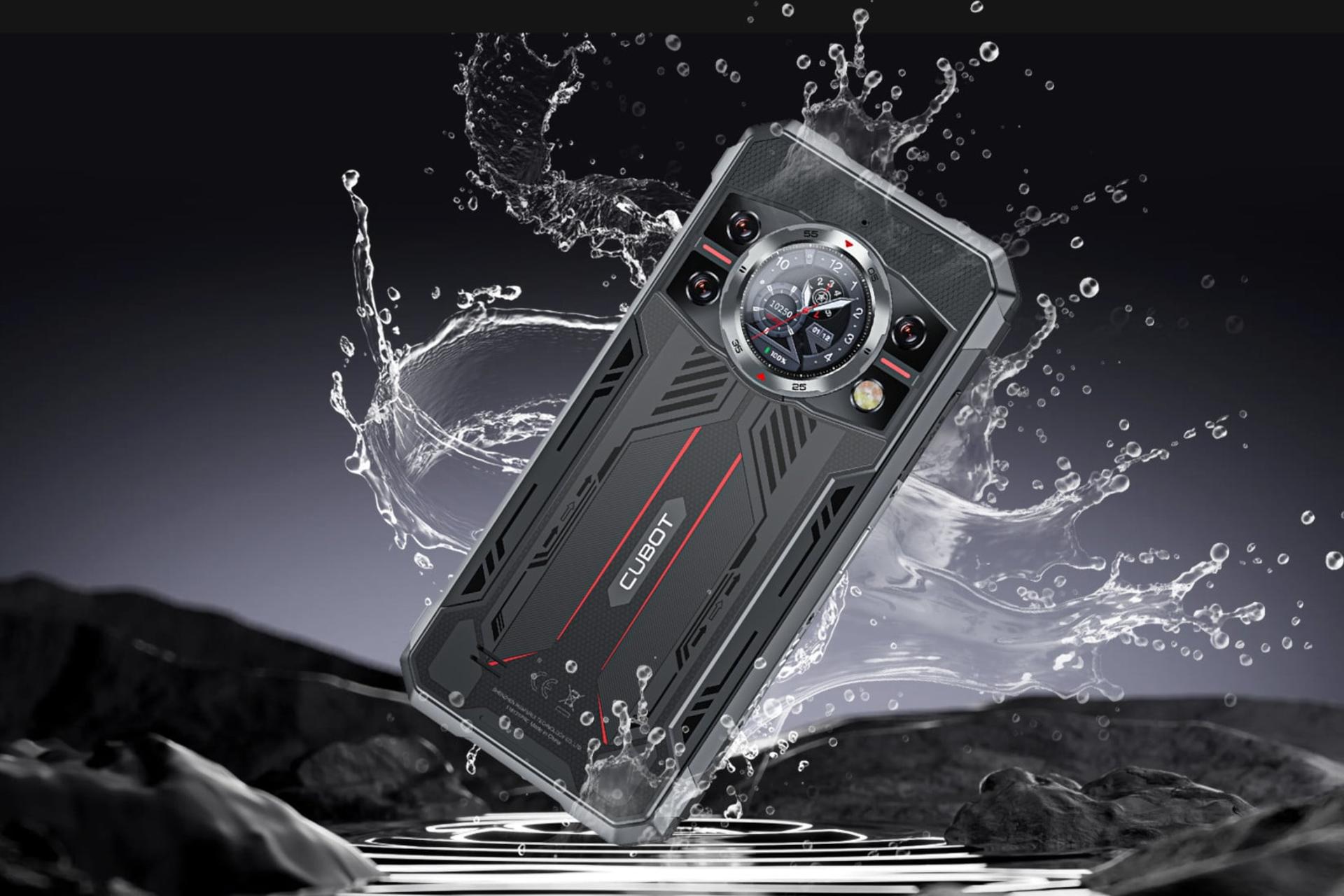 پنل پشت و چینش دوربین گوشی موبایل کوبوت Cubot KingKong 11