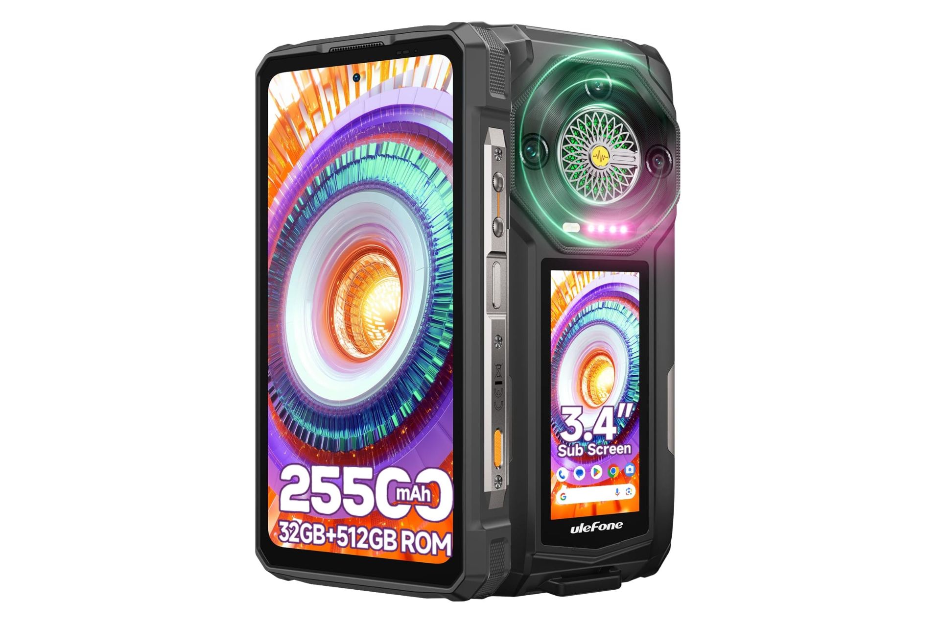 پنل جلو و پشت گوشی موبایل آرمور 33 پرو یولفون / Ulefone Armor 33 Pro