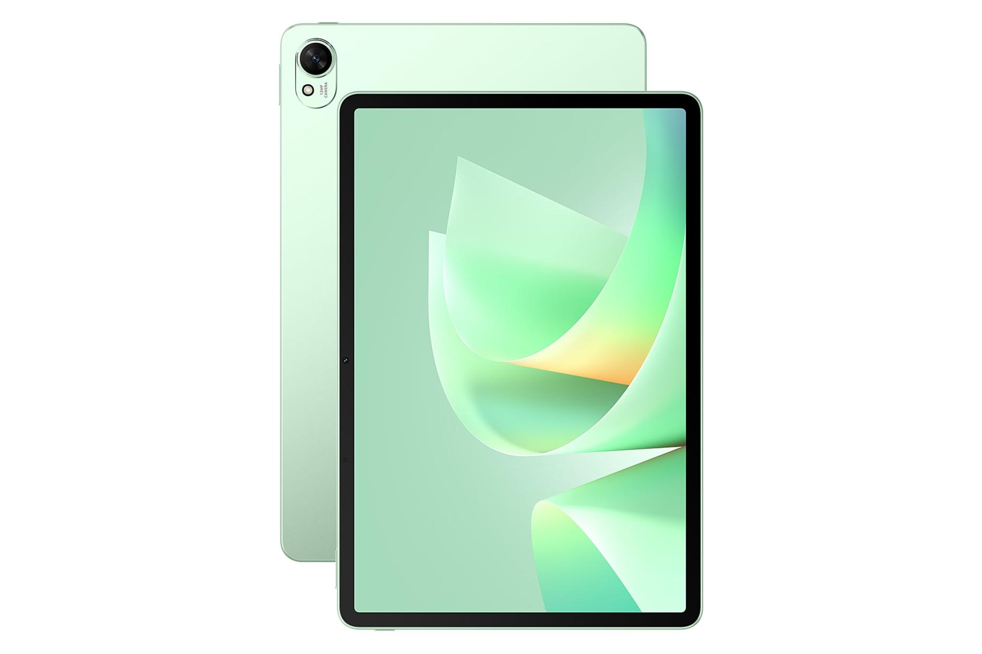 پنل جلو و پشت تبلت میت پد 11.5 اس هواوی نسخه 2025 سبز نعنایی / Huawei MatePad 11.5 S 2025