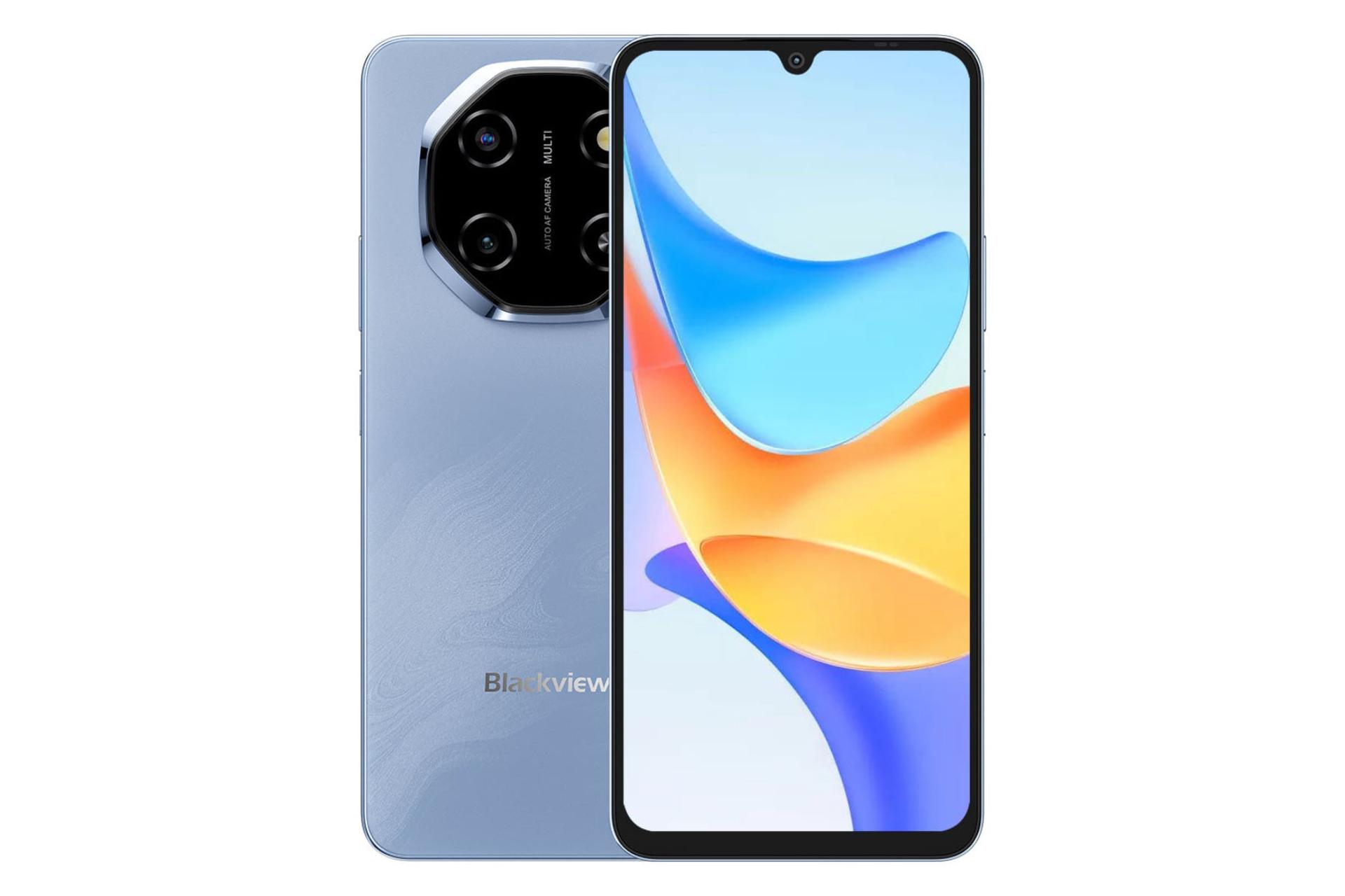 پنل جلو و پشت گوشی موبایل Shark 6 بلک ویو آبی / Blackview Shark 6