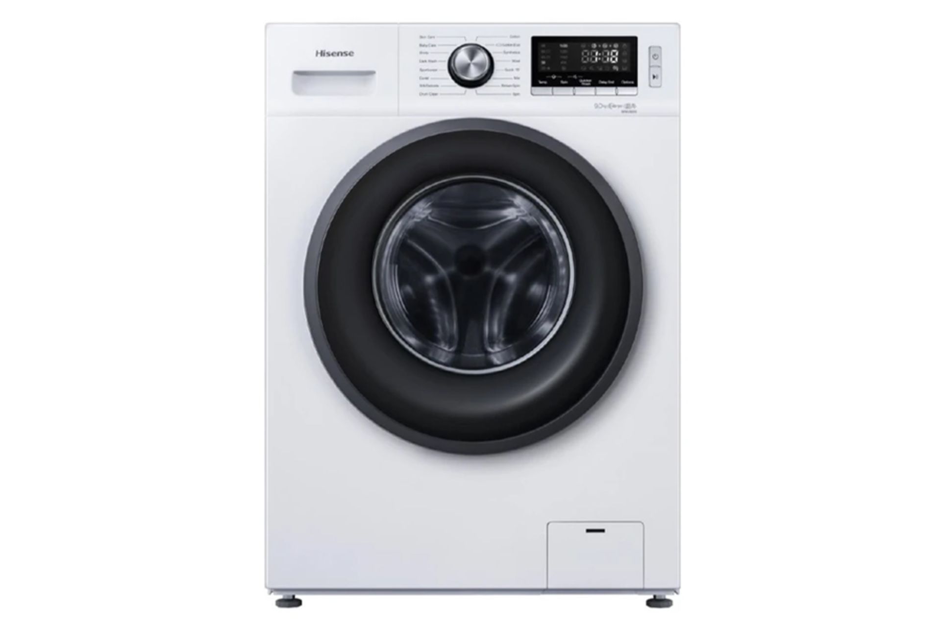 ماشین لباسشویی هایسنس WFKV8010D نمای روبرو