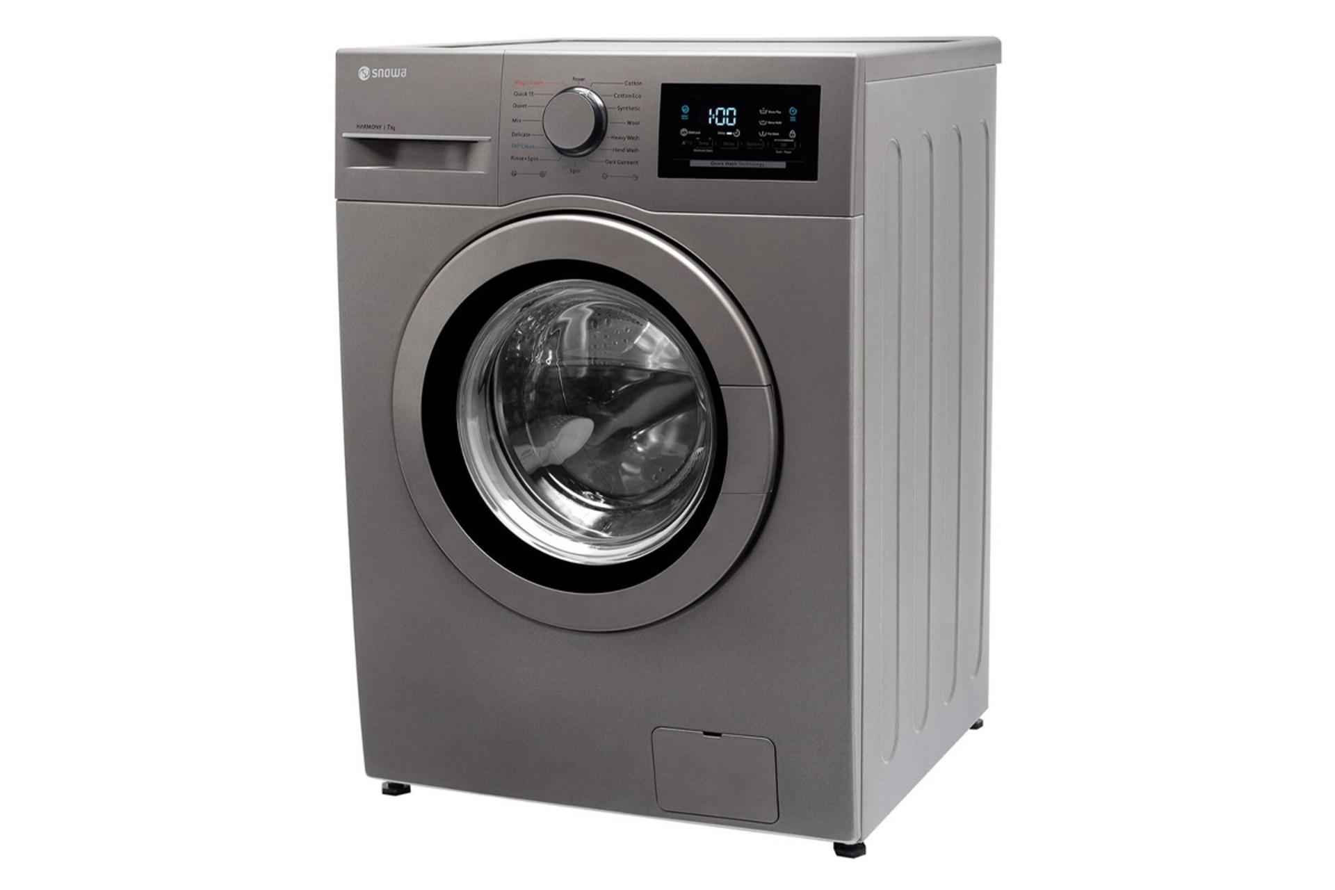 نمای سمت راست ماشین لباسشویی اسنوا SWM-71125