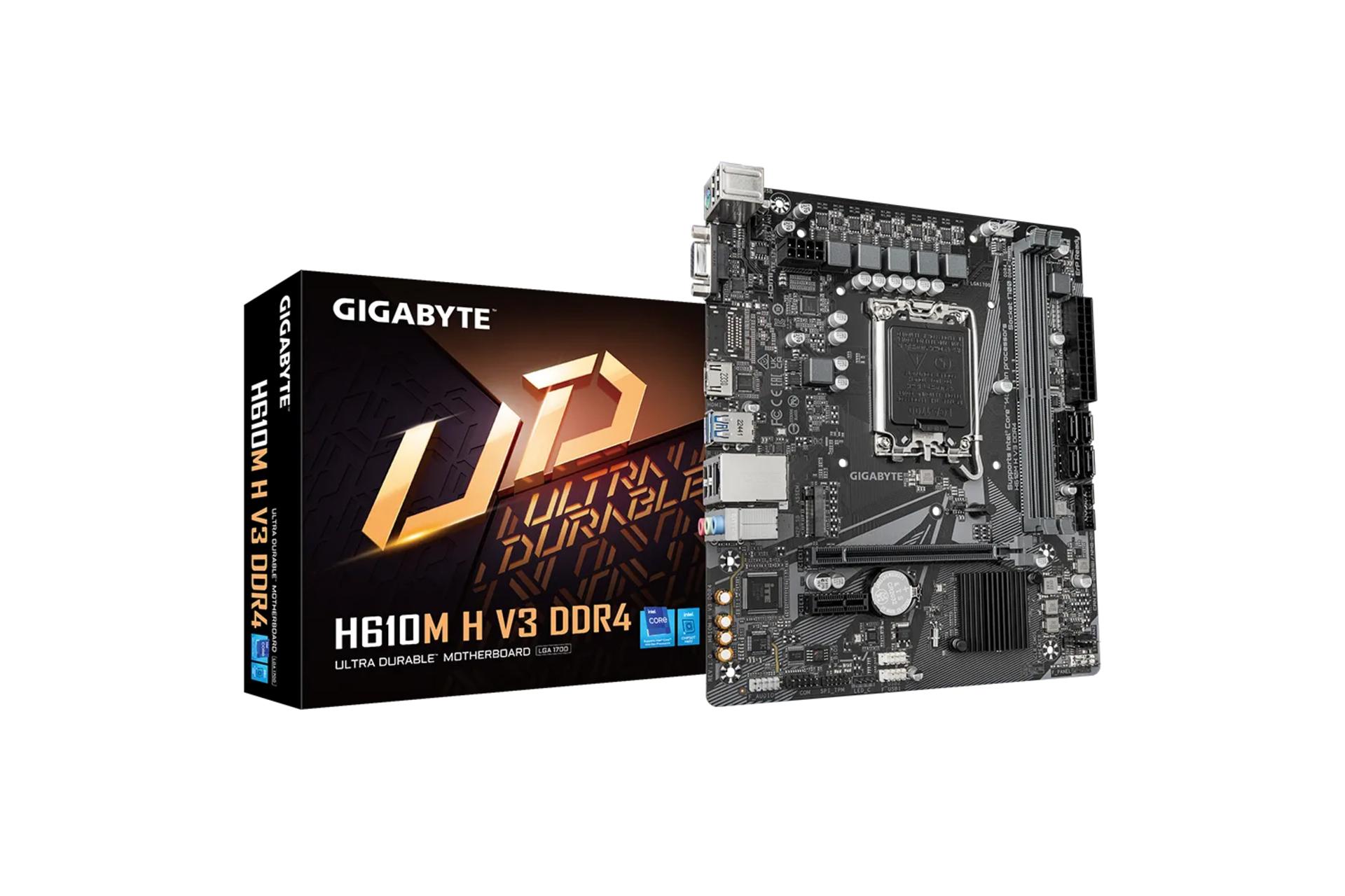 جعبه مادربرد گیگابایت H610M H V3 DDR4 (rev. 1.0)