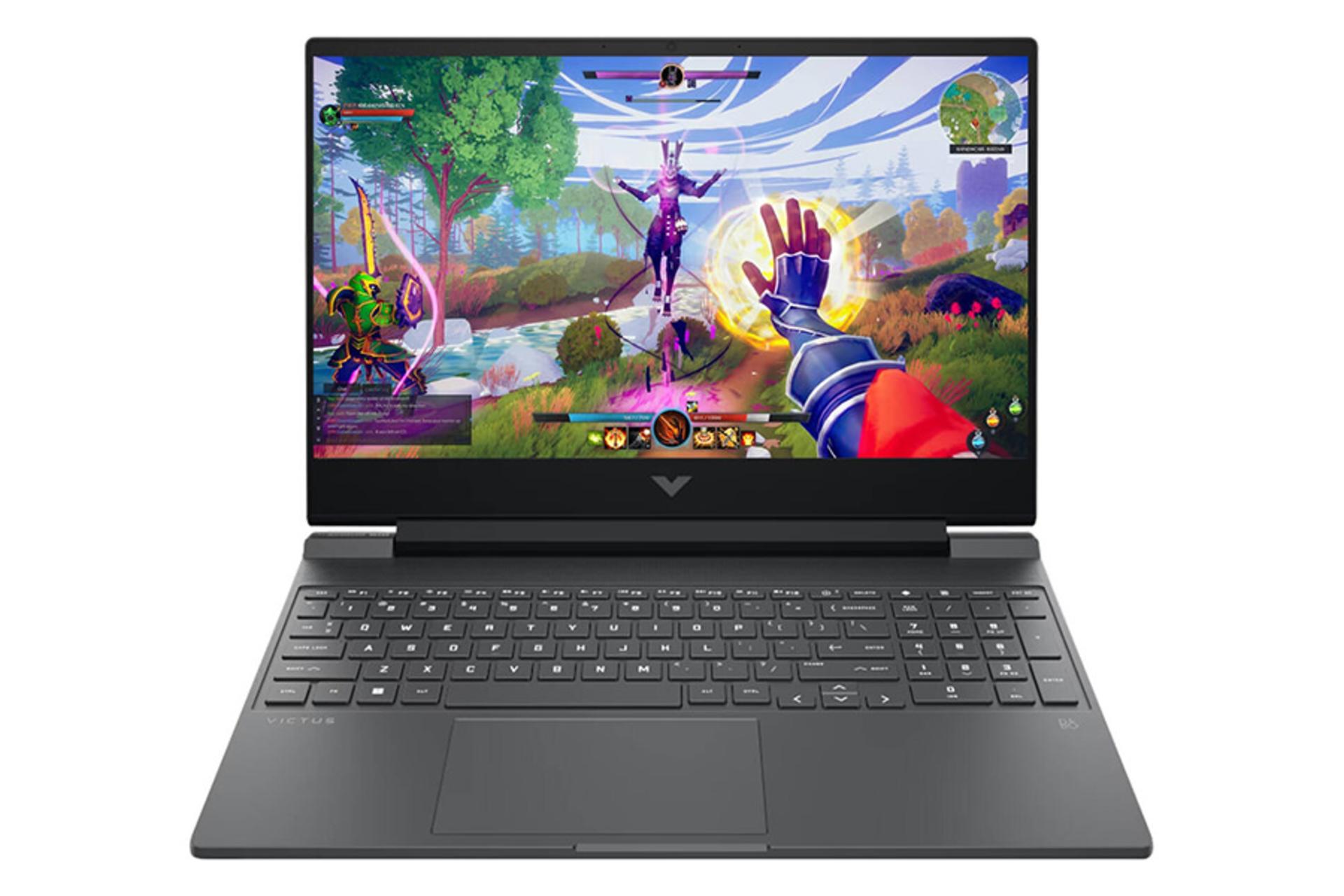 مرجع متخصصين ايران لپ تاپ اچ پي HP Victus 15-fa2787nr نماي جلو