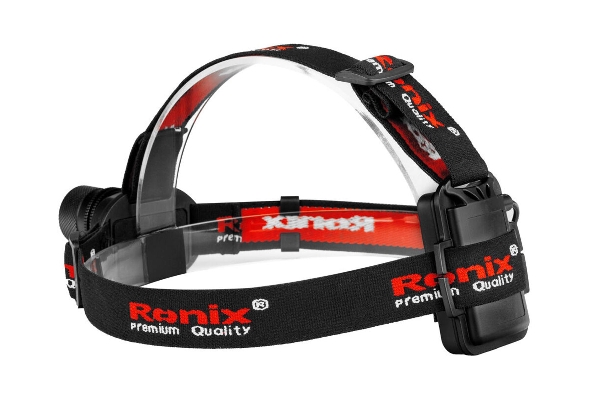 نمای سمت راست چراغ پیشانی رونیکس RH-4282